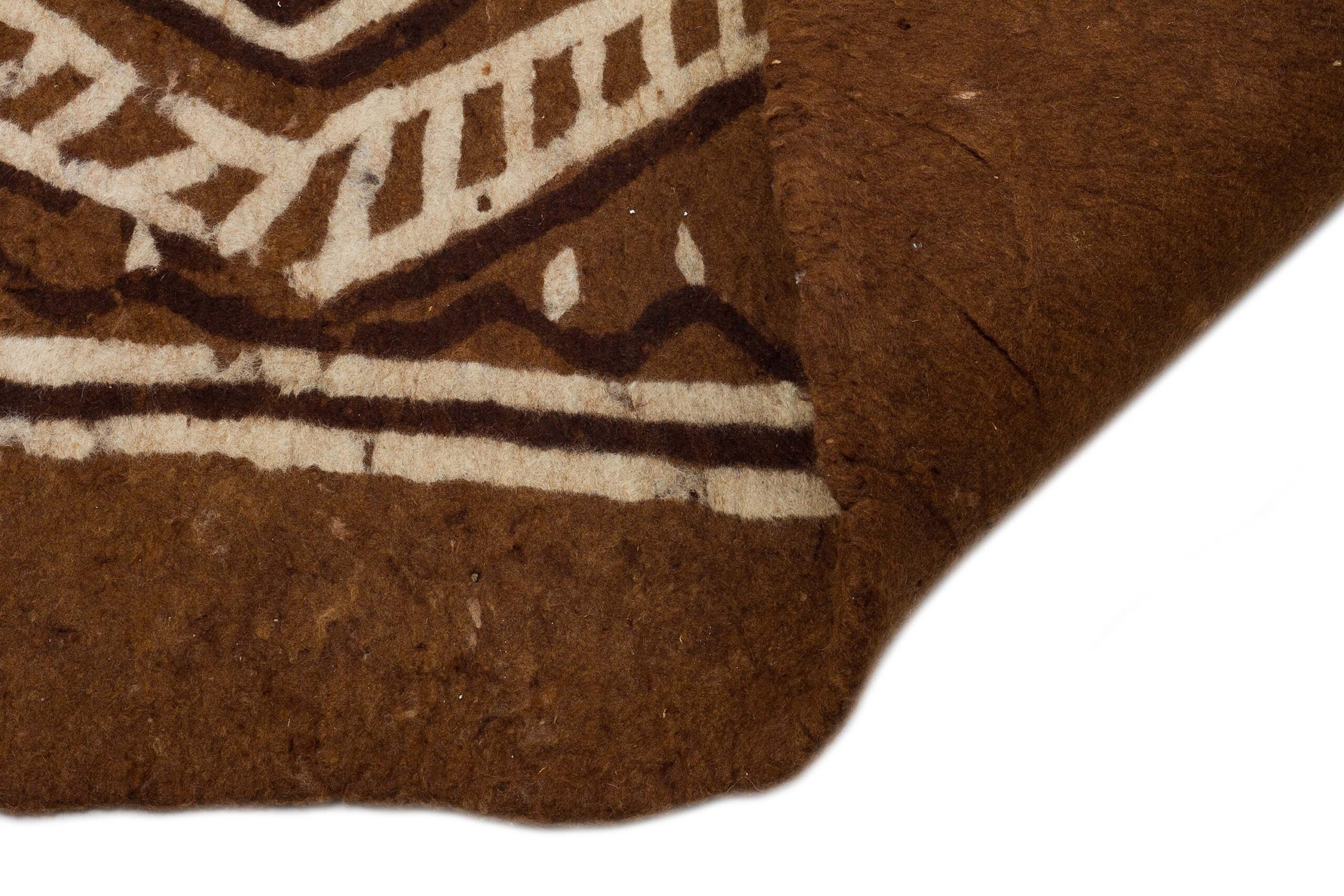 Antique Hand-Woven Wool Rug — detail view 4, handmade vintage rug