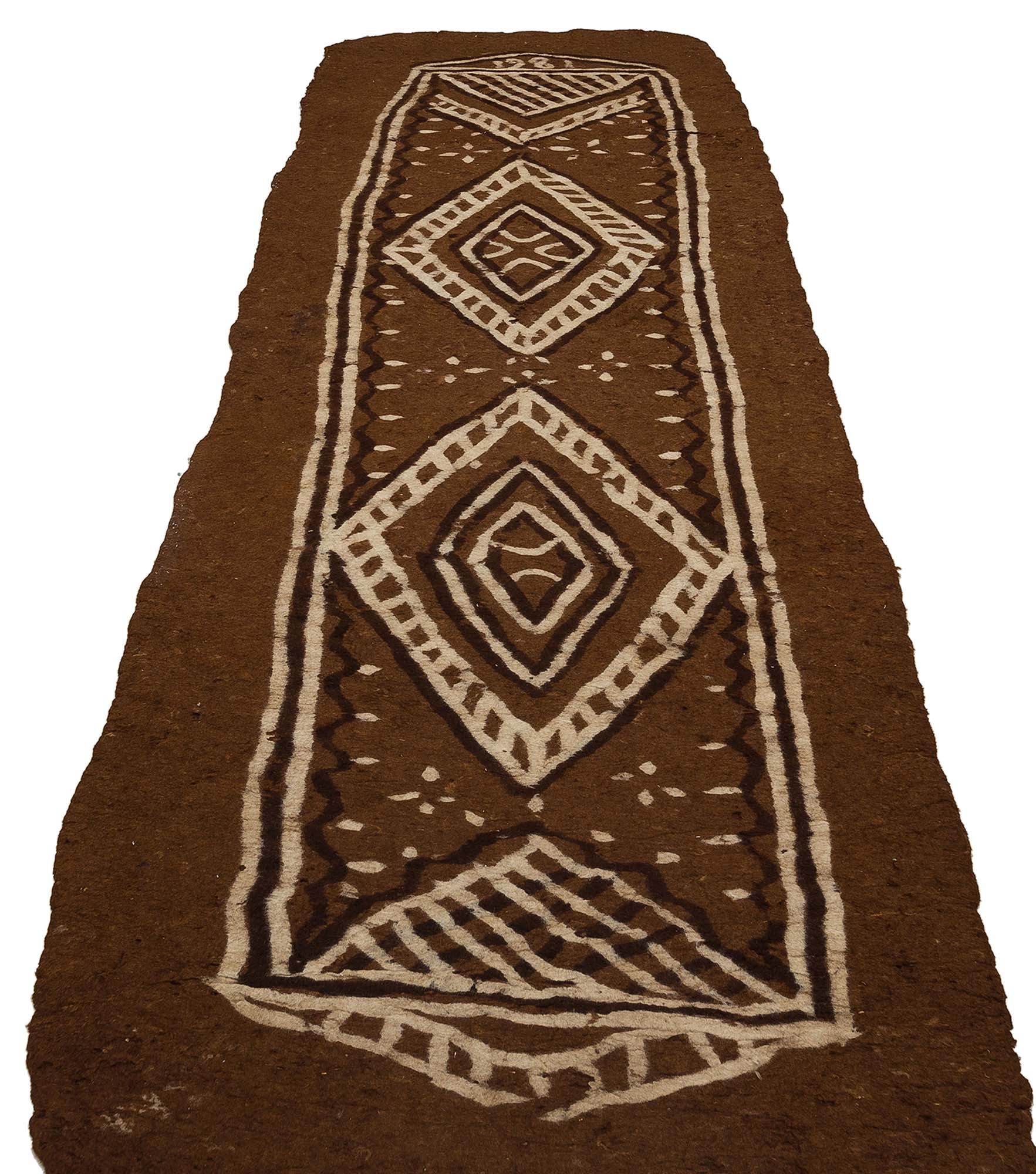 Antika El Dokuma Yün Halı 122 x 317 cm 9881
