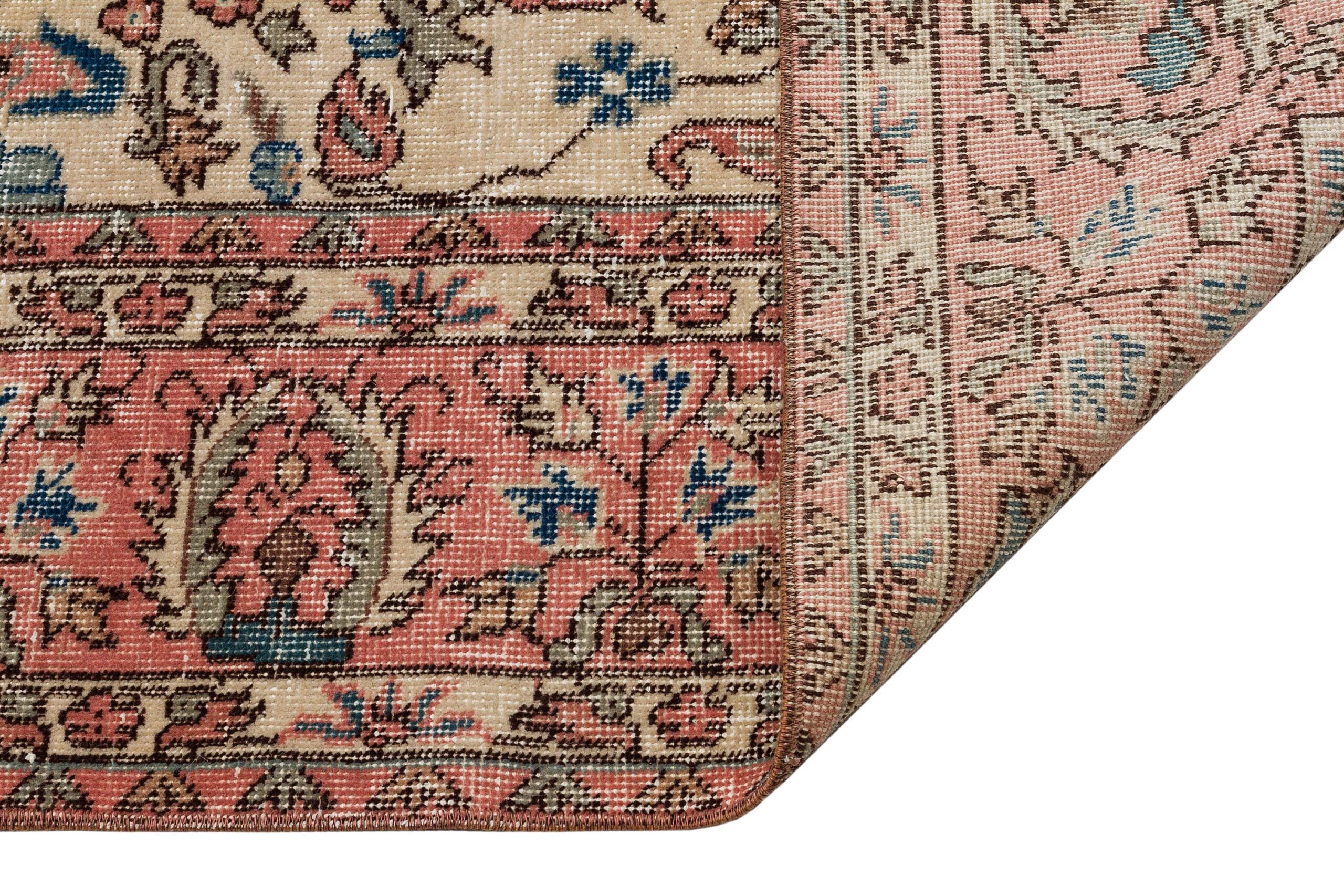 Century-Old Antique-Style Rug — detail view 2, handmade vintage rug