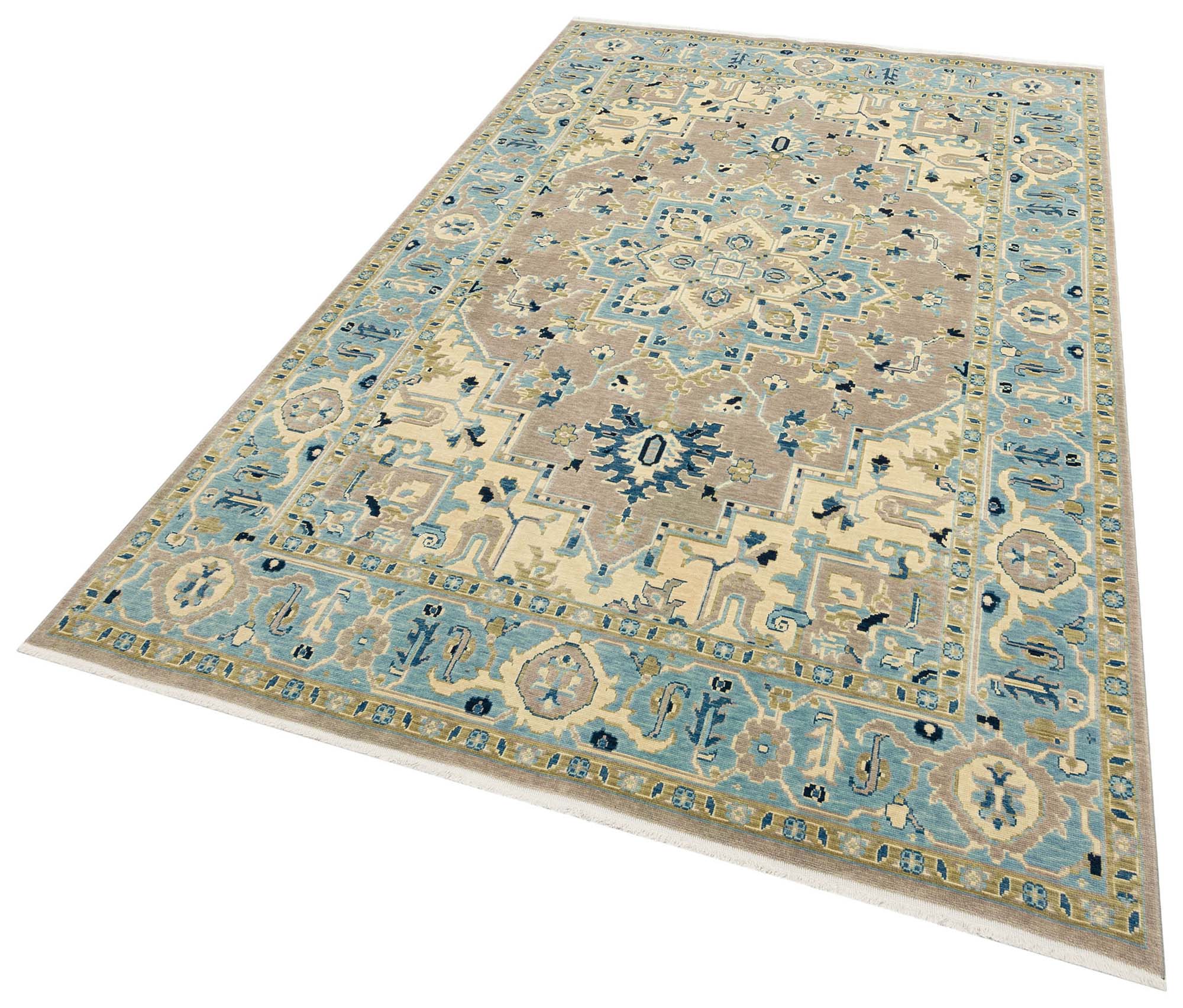 Uşak Soho Antik Yünlü Desenli Halı - 200x300cm: Yüzyıllık Geleneklerle Modern Dokunuş