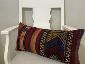 El Dokuma Patchwork Yastık Kılıfı 30x60 cm kod 598