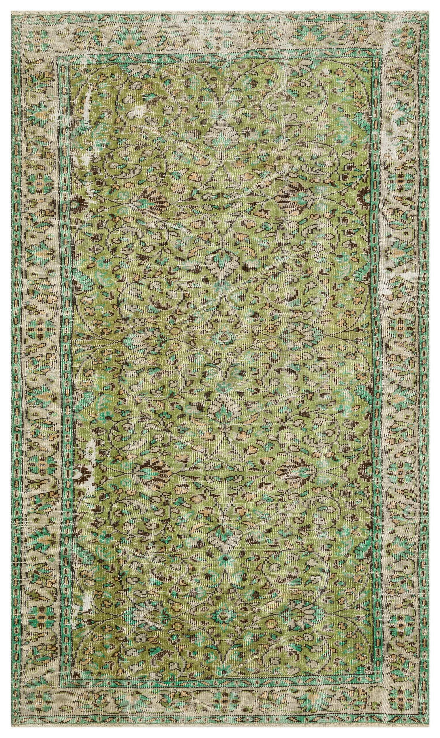 Old-World Elegance Vintage Hand-Woven Rug — detail view 4, handmade vintage rug