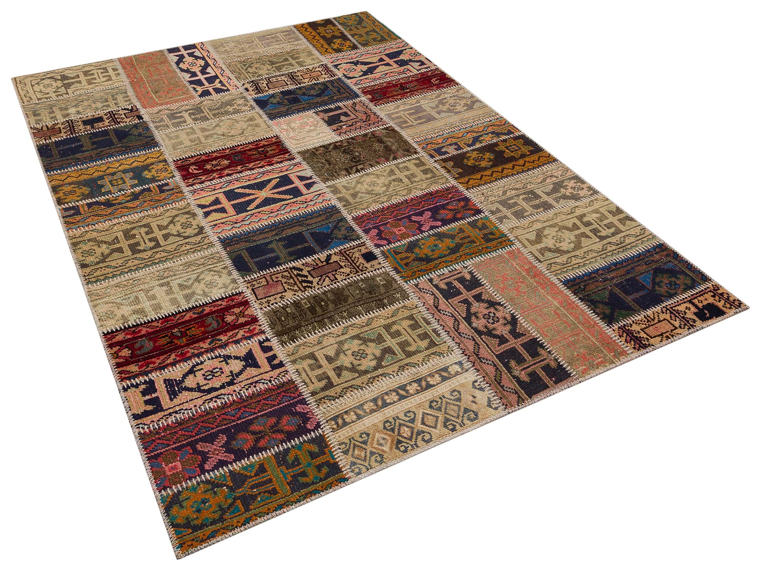 Şık ve Sofistike Patchwork Halı 230X160 cm 6327