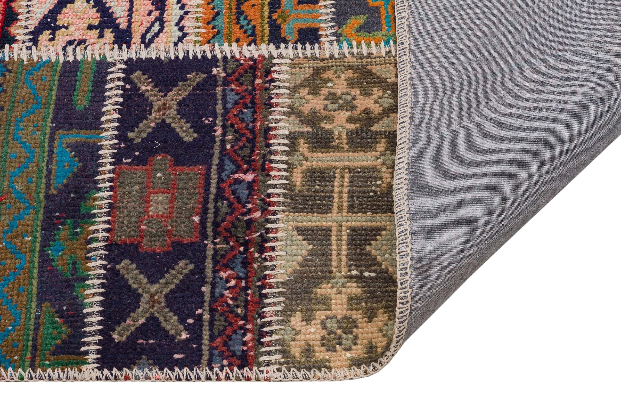 Sıcak ve Davetkar Patchwork Halı 230X160 cm 6334 - Görsel 4