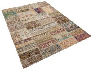 Kaliteli ve Dayanıklı Patchwork Halı 230X160 cm 6349