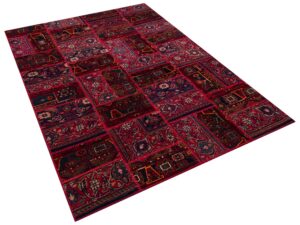 Eşsiz ve Büyüleyici Patchwork Halı 230X160 cm 6354