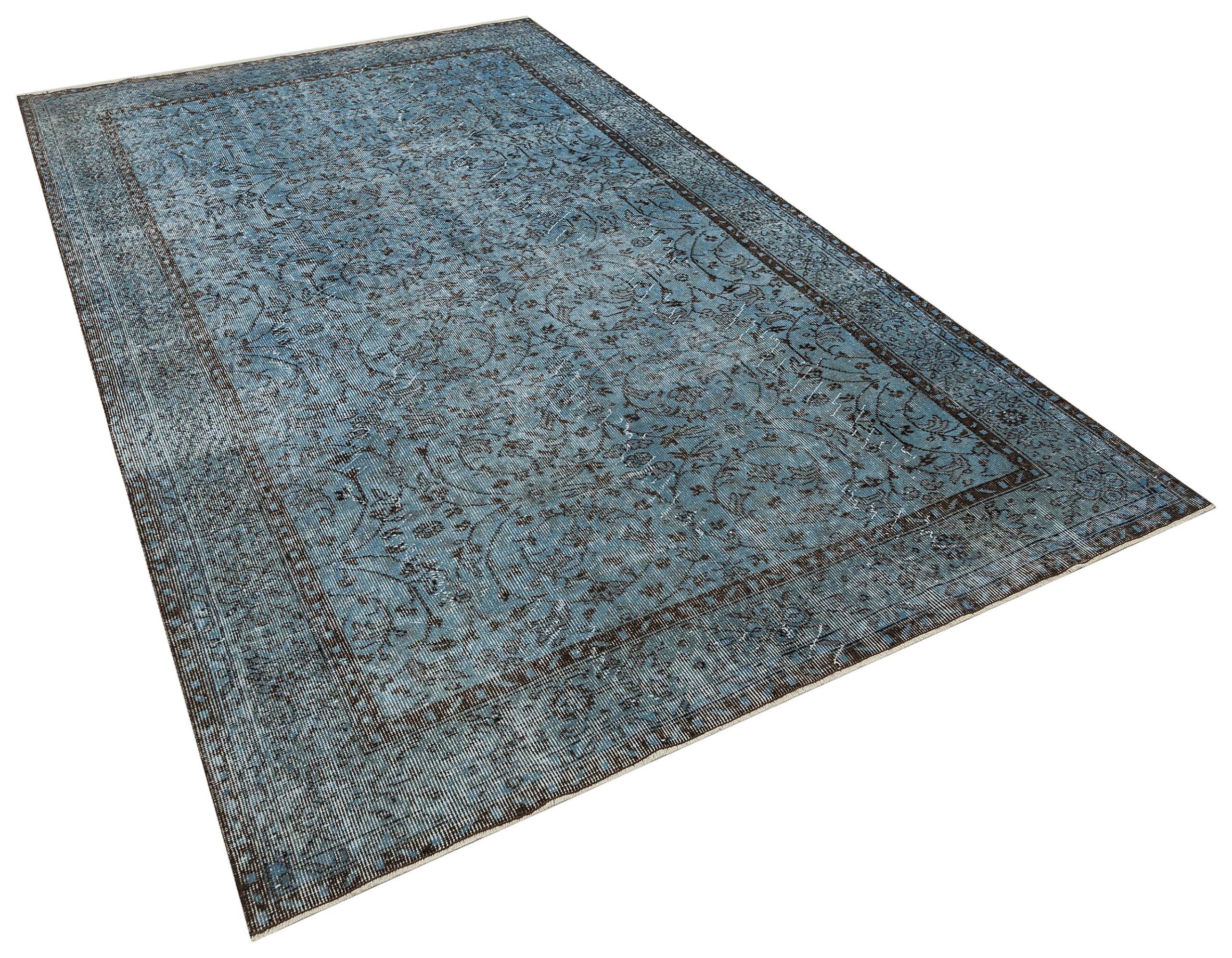 Özgün Tasarımlı Eskitme Vintage Halı -  185x298 cm 9910