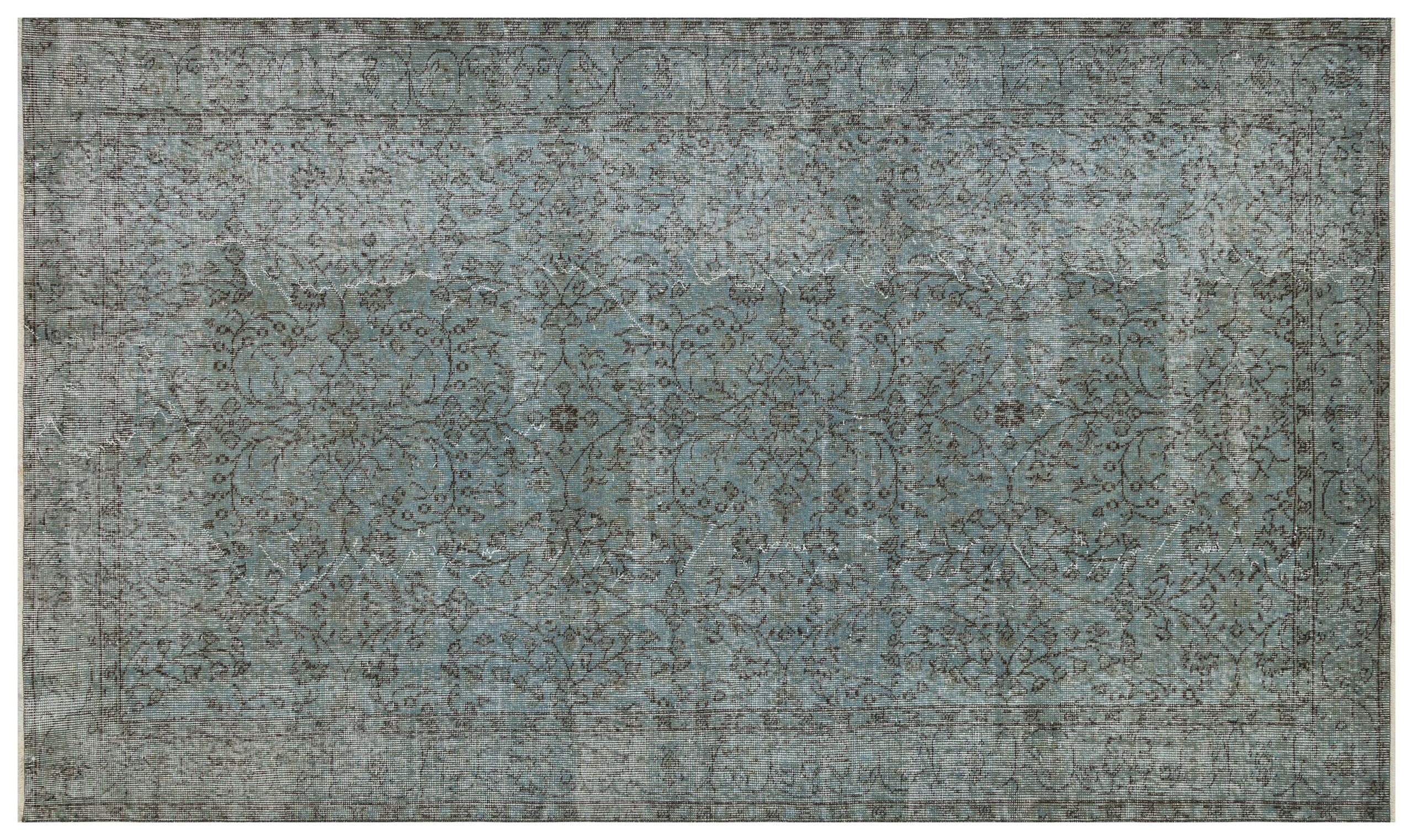 El Dokuma Eskitme Yün Halı - 168x282 cm 9917 - Görsel 3