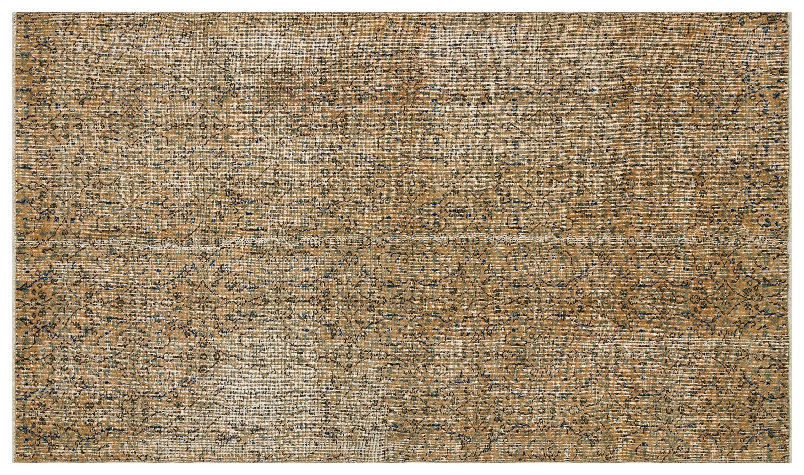 Handwoven Rug with a Touch of the Old World — detail view 3, handmade vintage rug