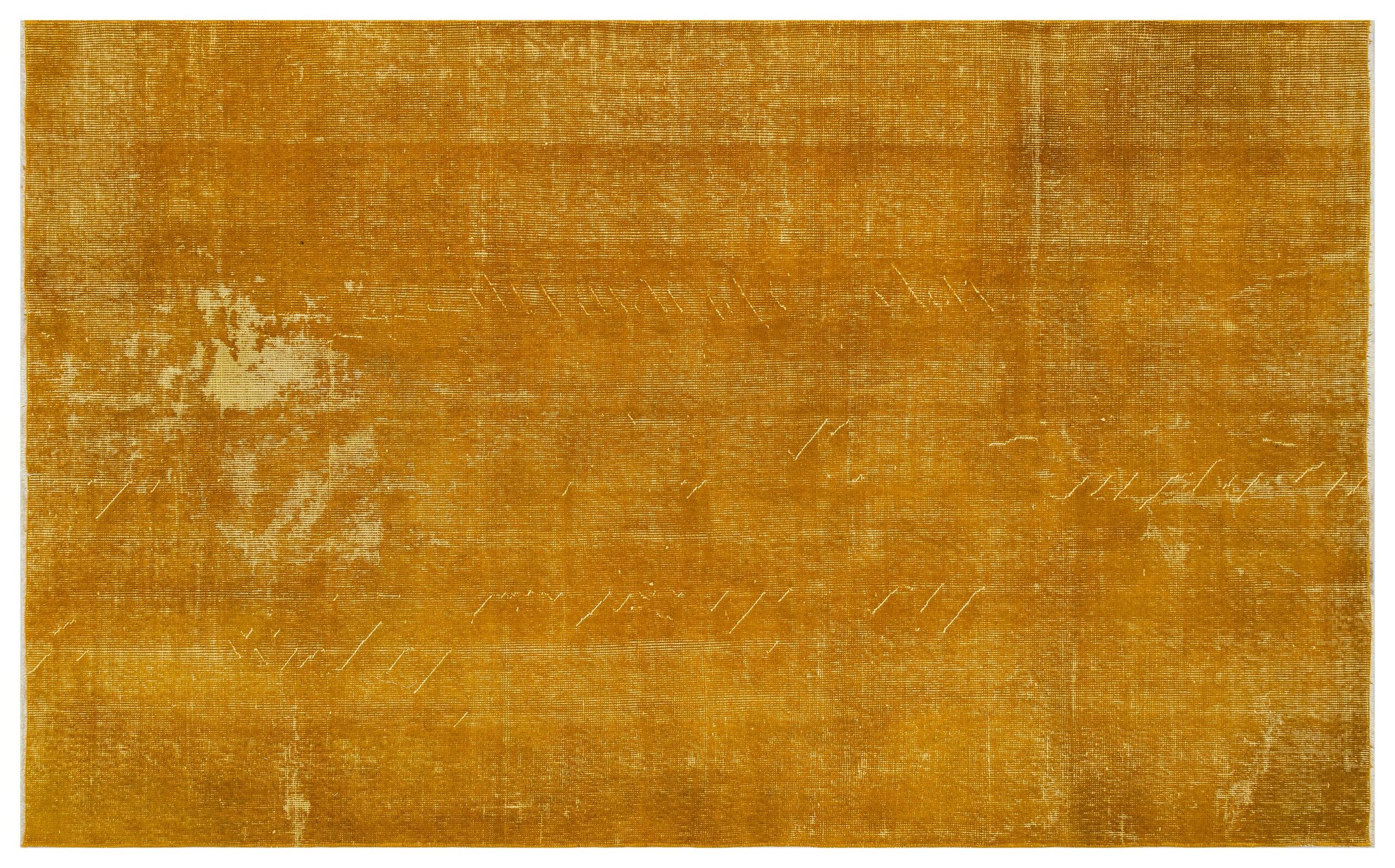 Turuncu Tonlu Vintage El Dokuma Halı - 153x245 cm 9927 - Görsel 3