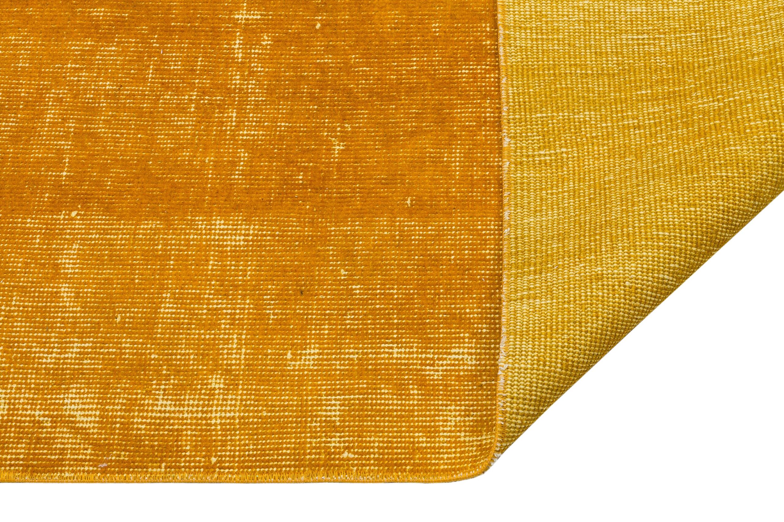 Turuncu Tonlu Vintage El Dokuma Halı - 153x245 cm 9927 - Görsel 4