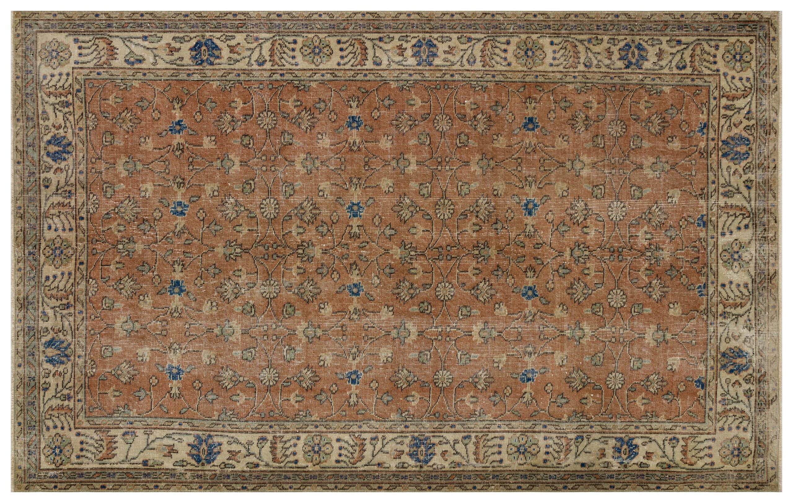 Eşsiz Vintage El Dokuma Halı - 165x260 cm 9939 - Görsel 3