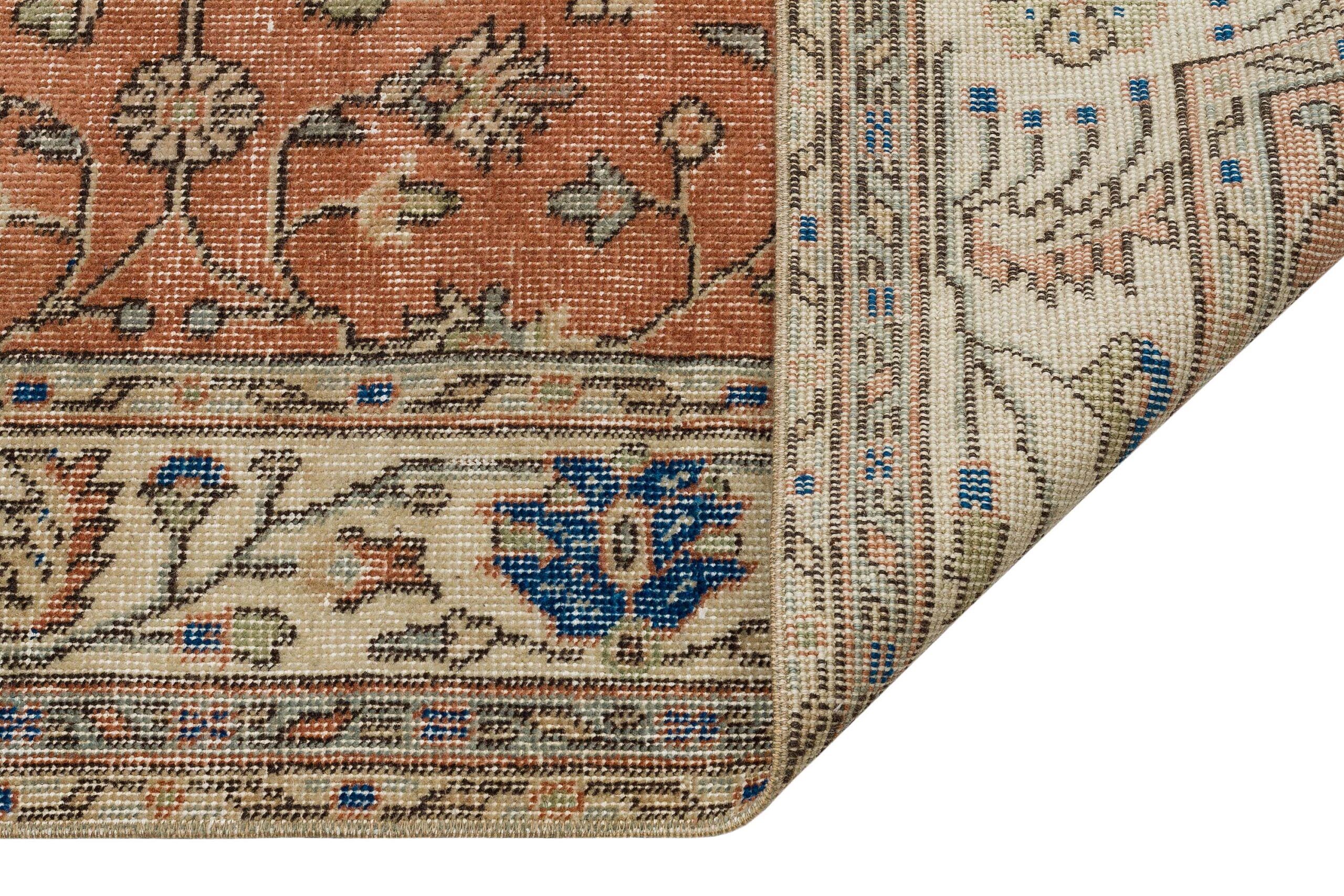 Eşsiz Vintage El Dokuma Halı - 165x260 cm 9939 - Görsel 4