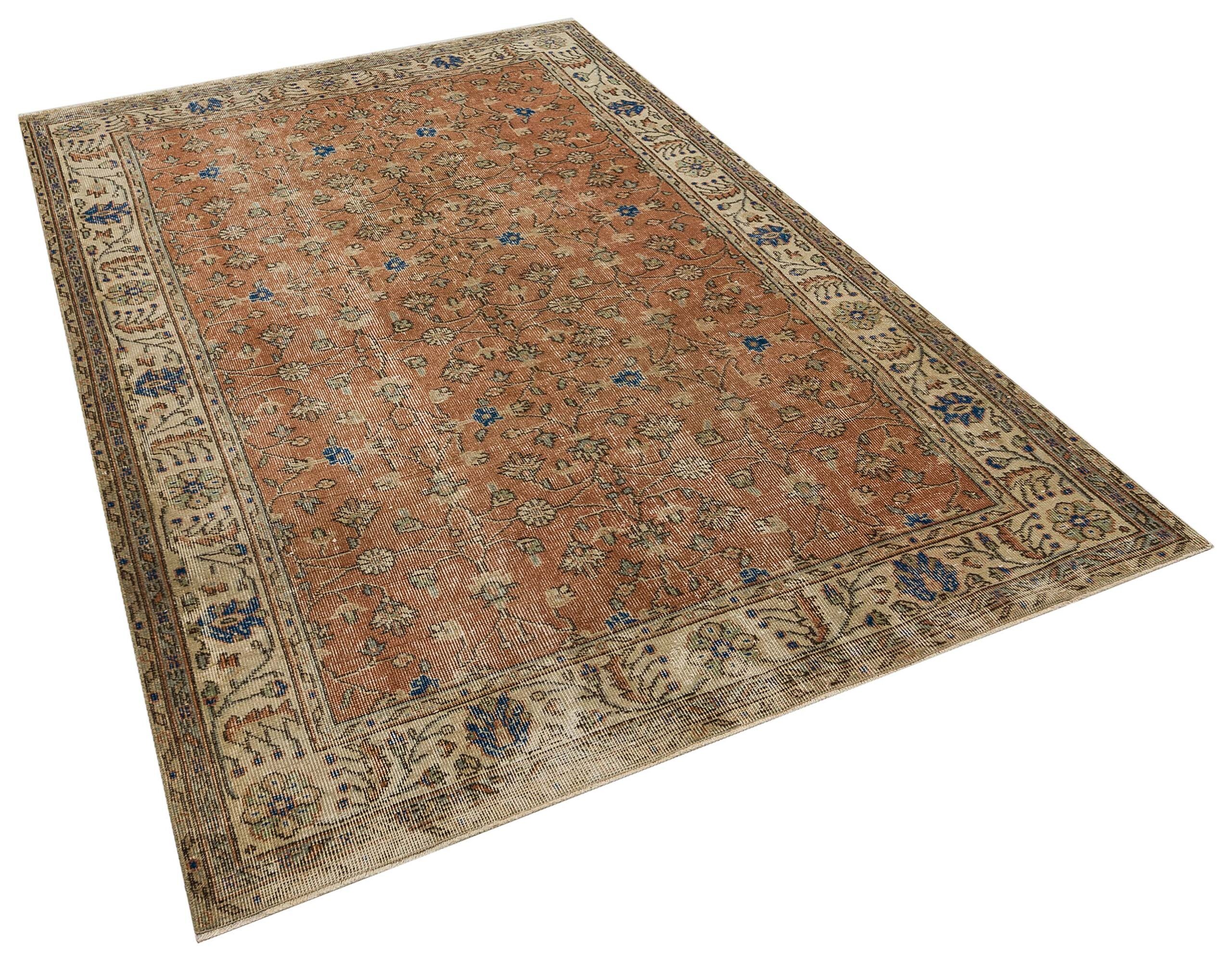 Eşsiz Vintage El Dokuma Halı -  165x260 cm 9939