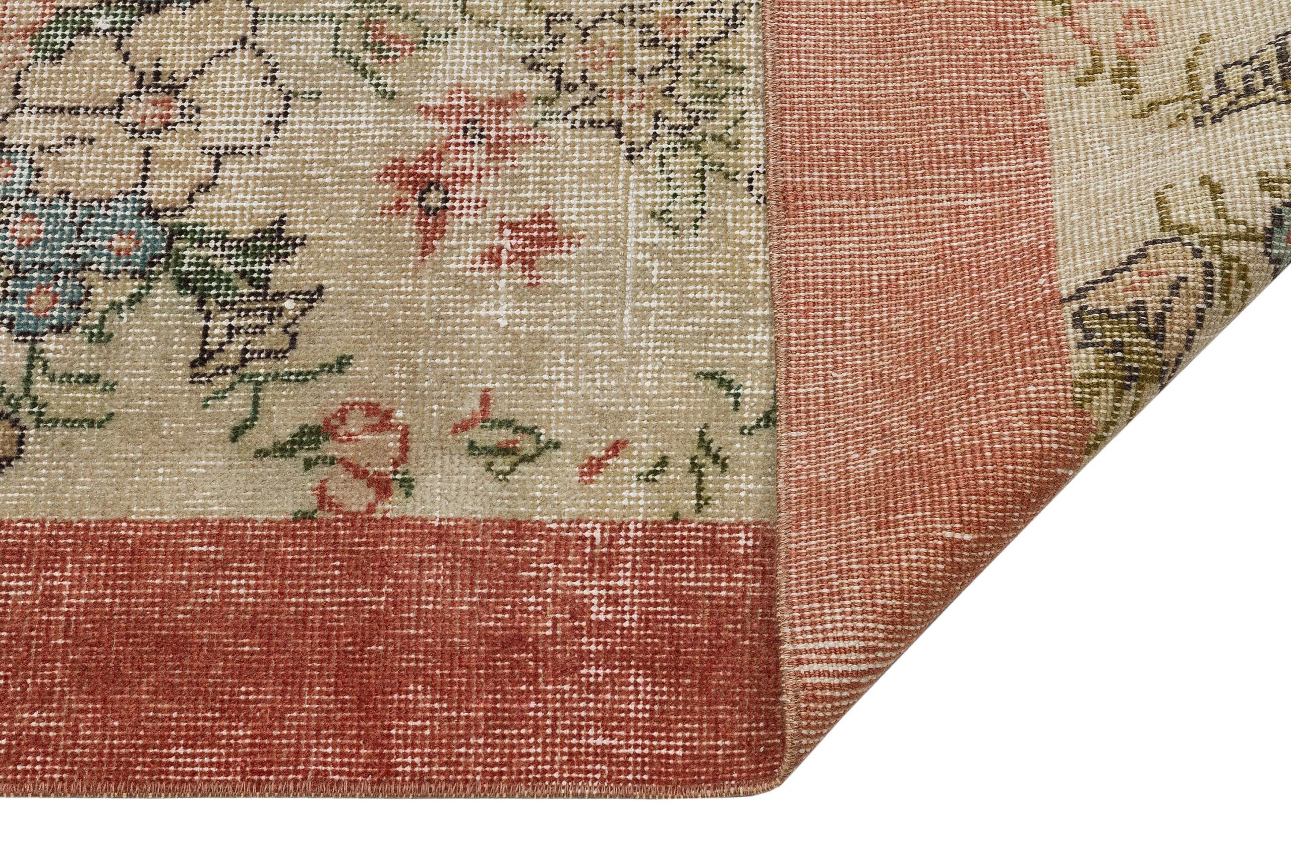 Old World Elegance Rug — detail view 4, handmade vintage rug