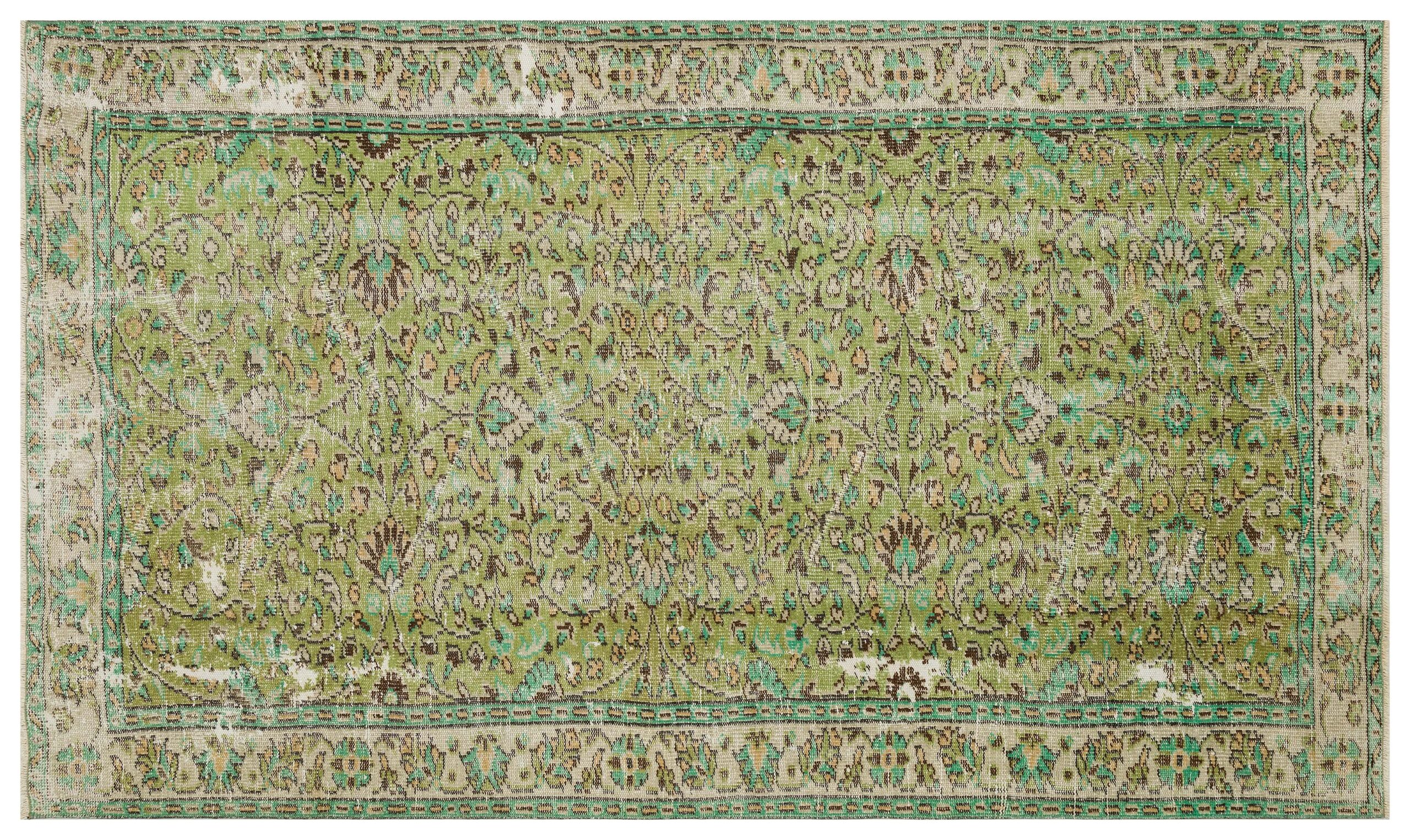 Old-World Elegance Vintage Hand-Woven Rug — detail view 3, handmade vintage rug
