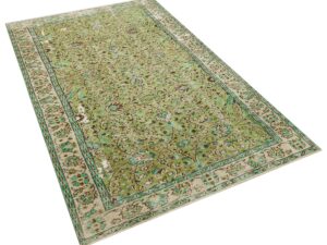 Eski Dünya Şıklığı Vintage El Dokuma Halı - 141x245 cm 9944