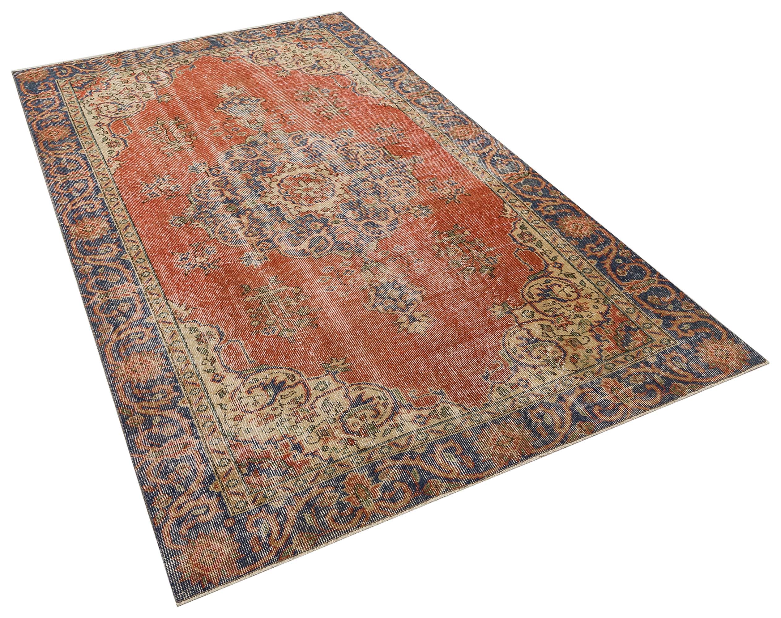 Vintage Elegans El Dokuma Halı -  154x264 cm 9953