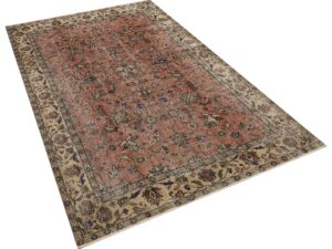 Eskitilmiş Eşsiz Yün El Dokuma Halı - 147x246 cm 9954