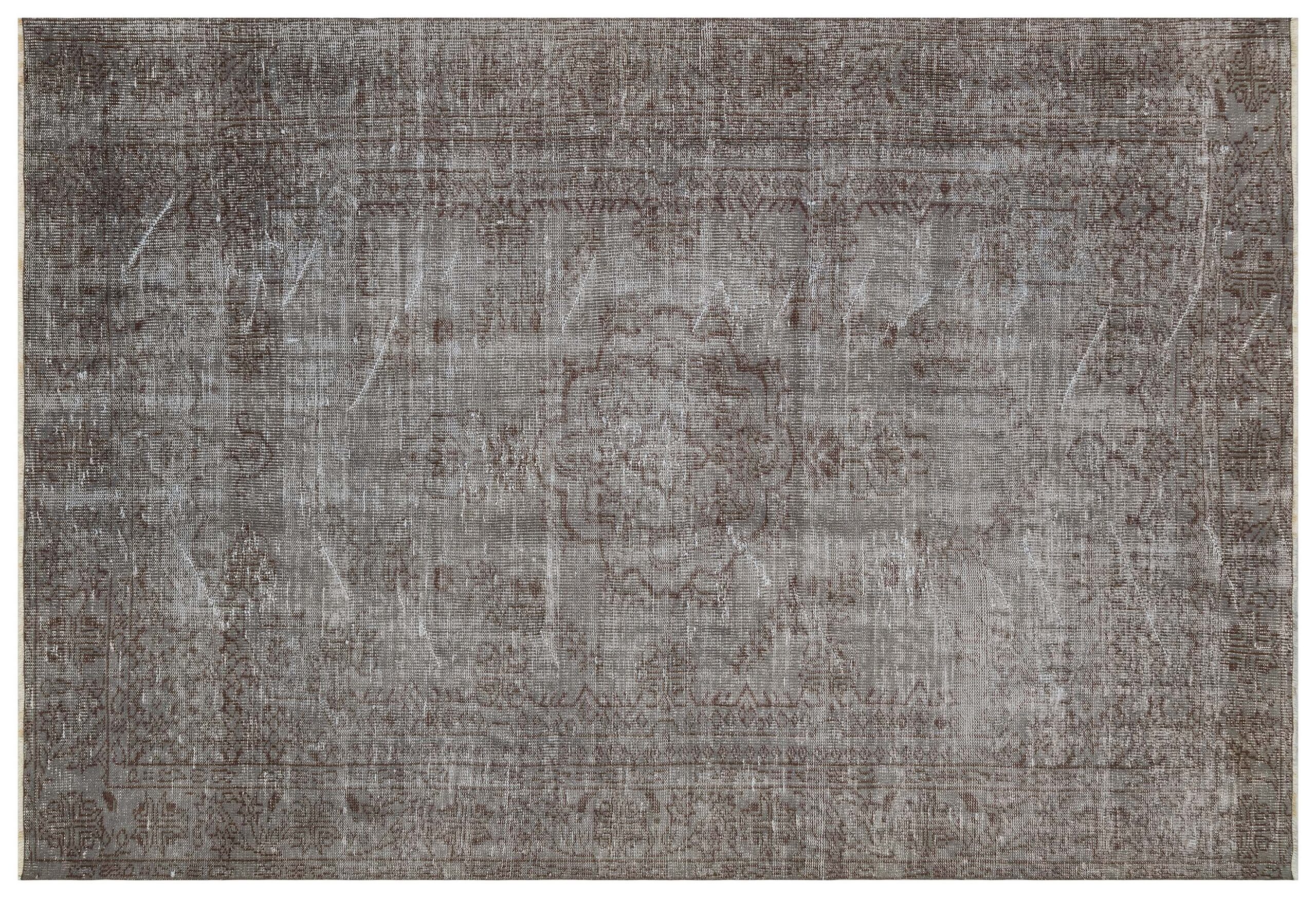 High-Quality Distressed Wool Rug — detail view 3, handmade vintage rug
