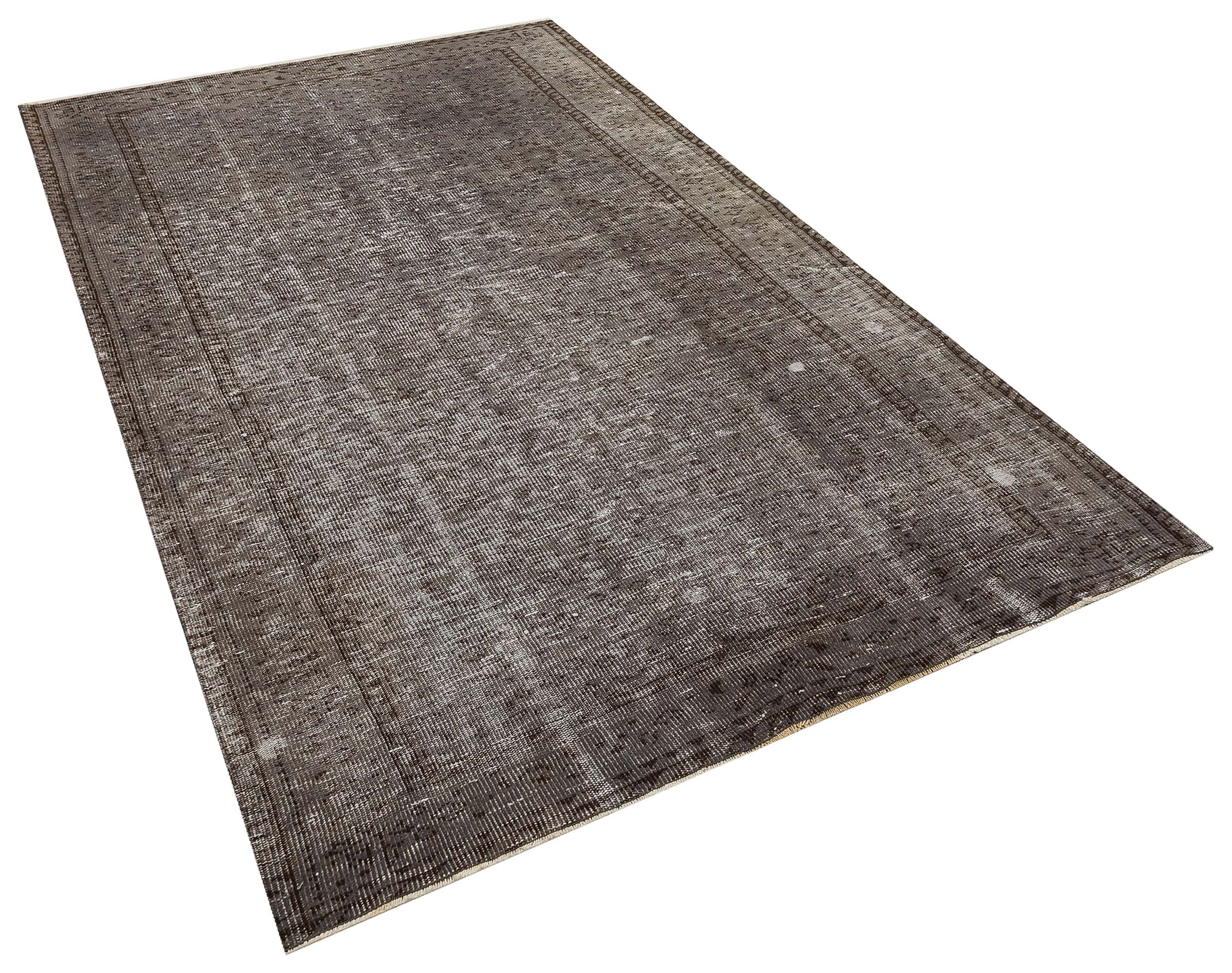 Eşsiz Tasarımlı Yün Vintage Halı -  157x252 cm 9963