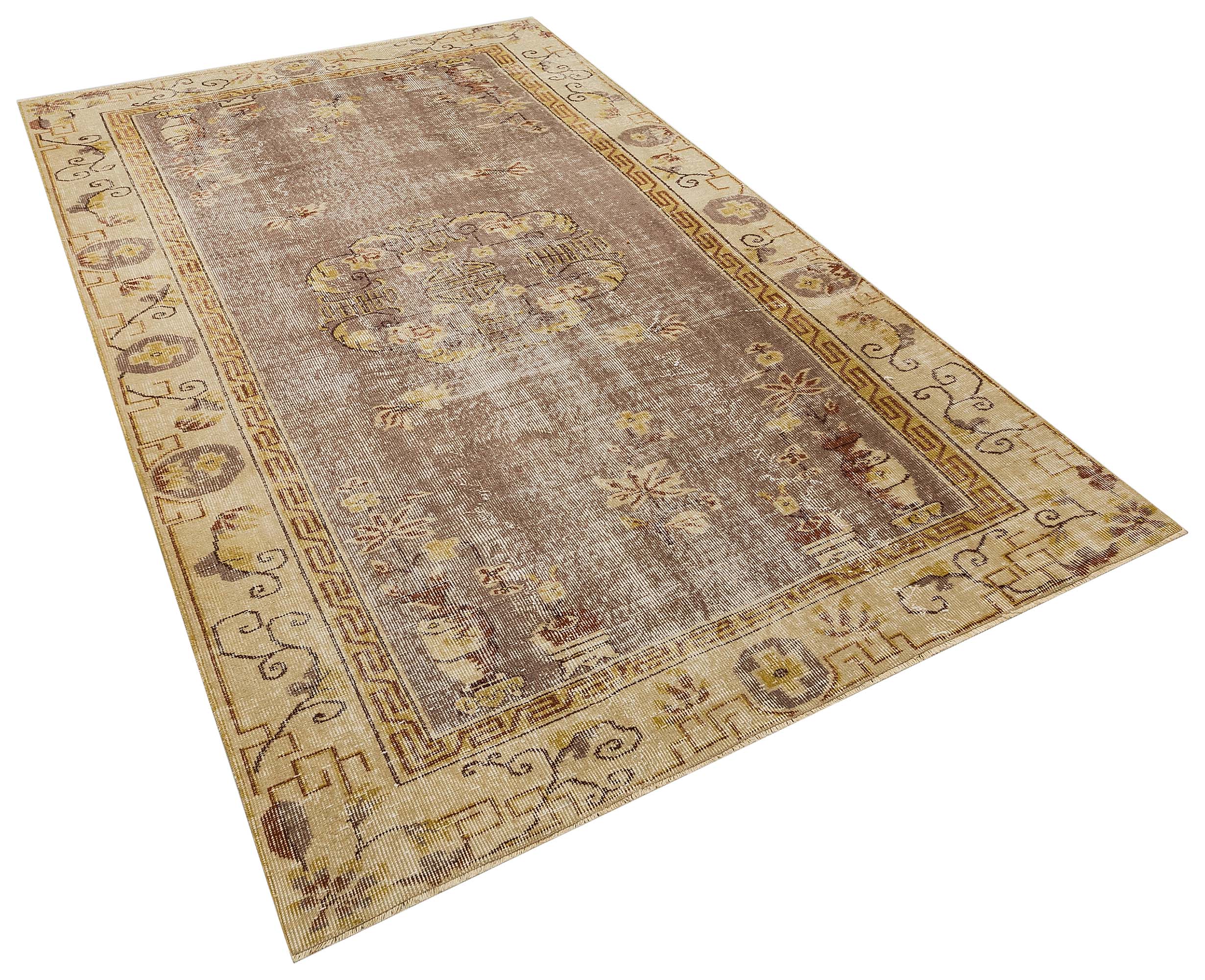 Yün Pamuk Vintage El Dokuma Halı  -  160x266 cm 9970