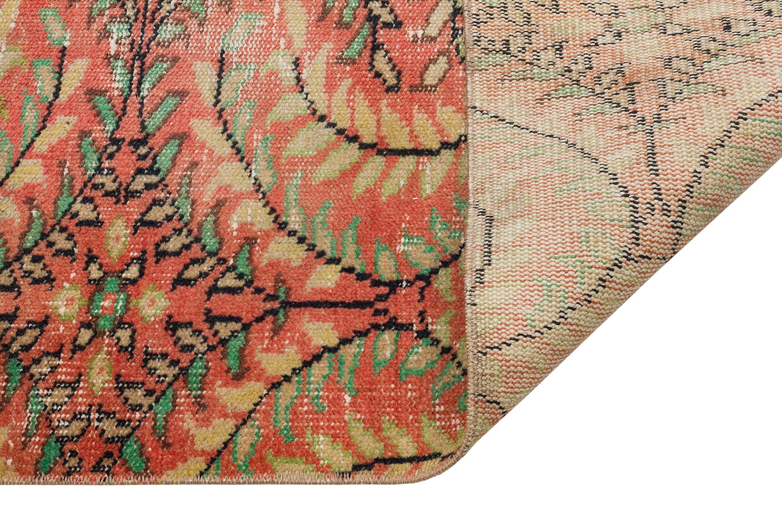 Yüksek Kaliteli Yün Vintage Halı - 138x239 cm 9976 - Görsel 4