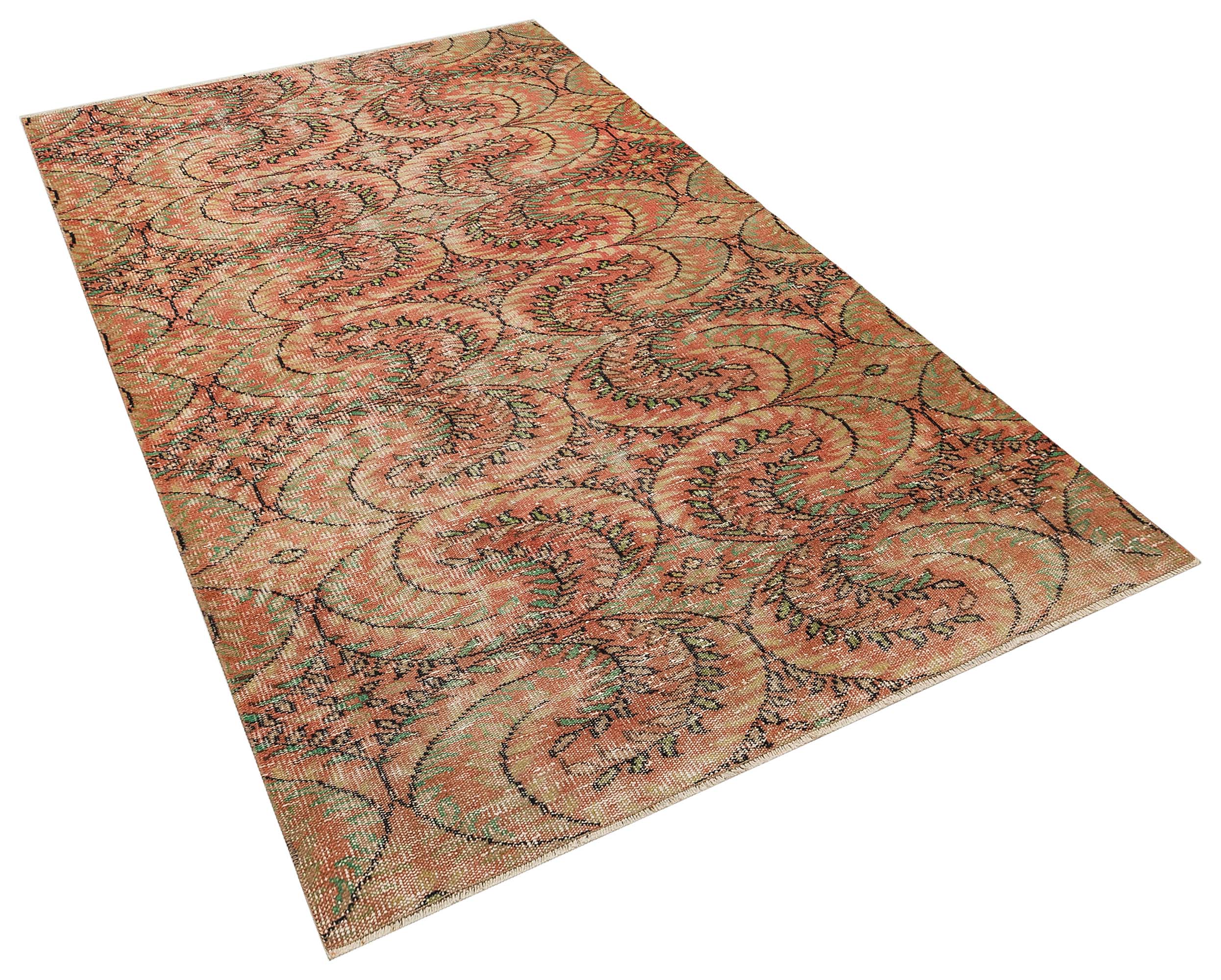 Yüksek Kaliteli Yün Vintage Halı -  138x239 cm 9976