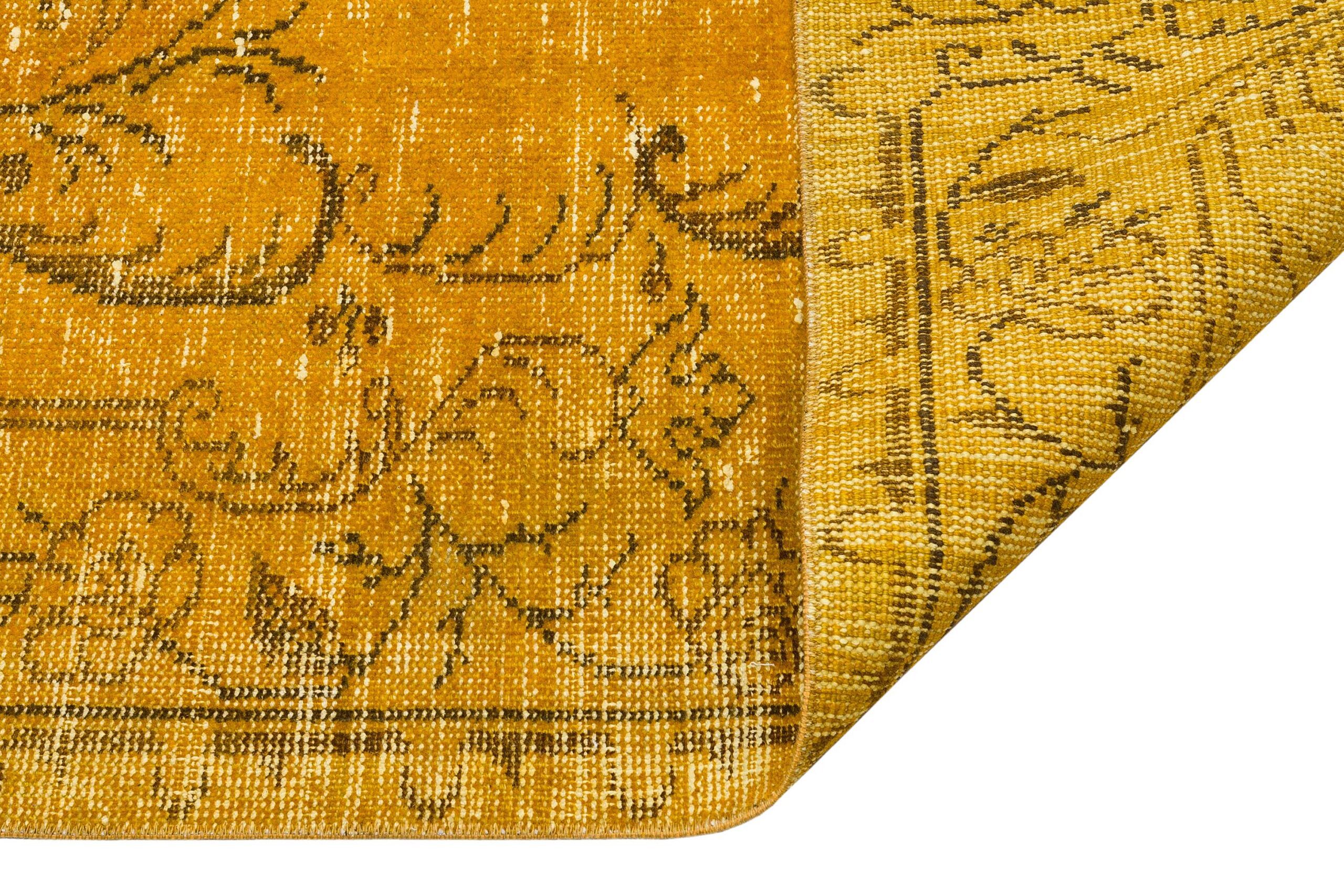 Worn Vintage Hand-Woven Rug — detail view 4, handmade vintage rug
