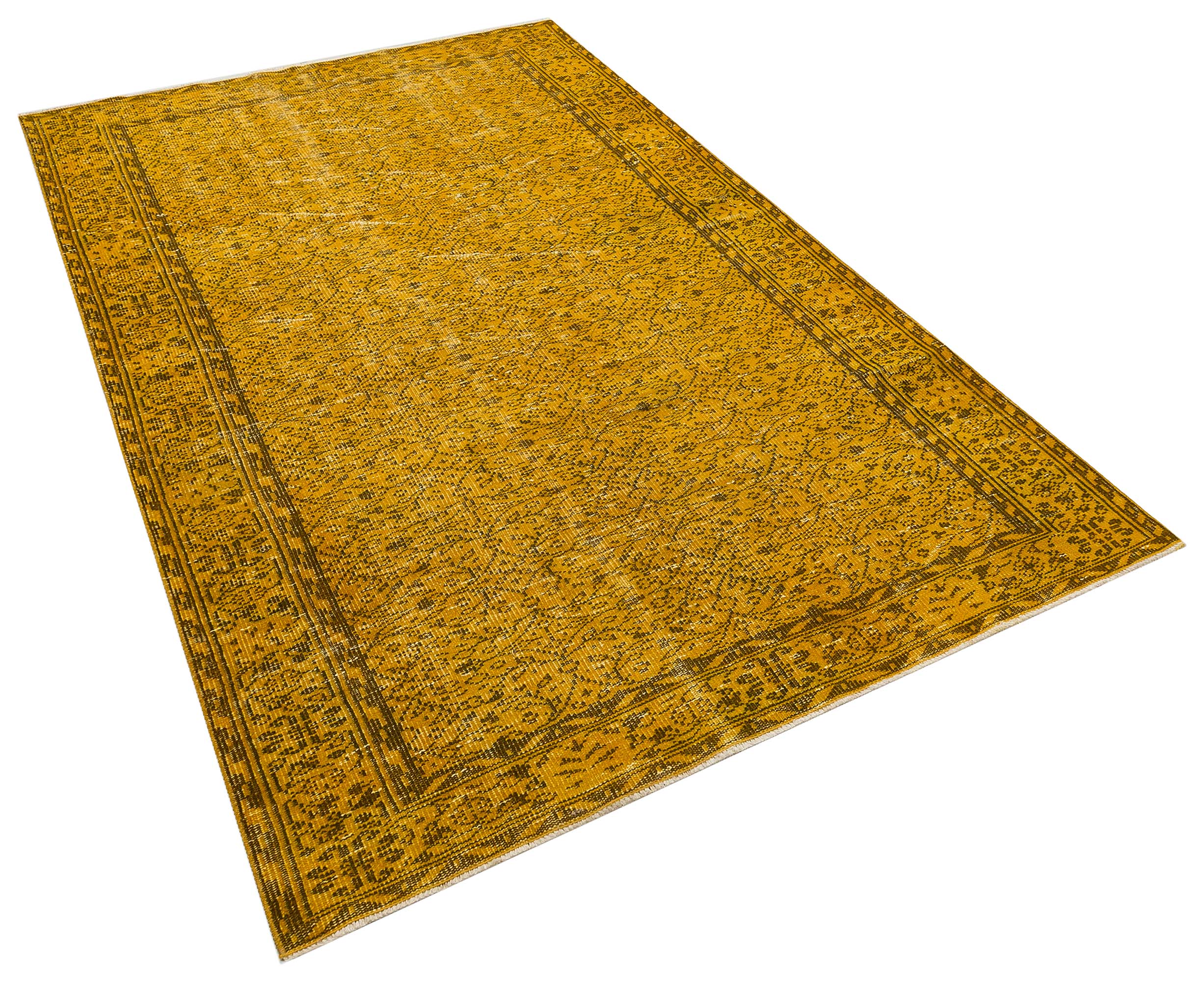 El Yapımı Bohemian Vintage Halı -  152x255 cm 9985