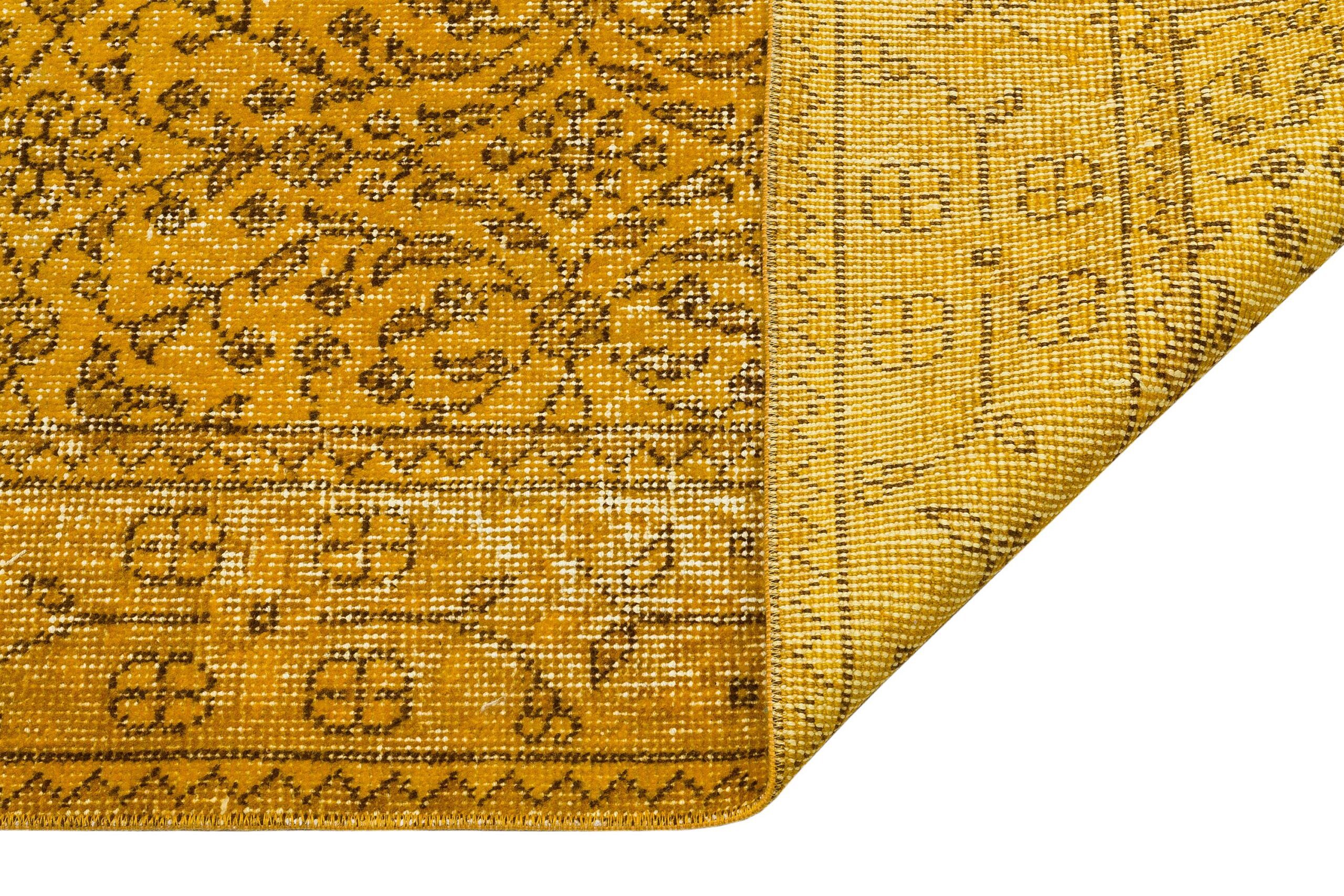 Unique Vintage-Style Rug — detail view 4, handmade vintage rug