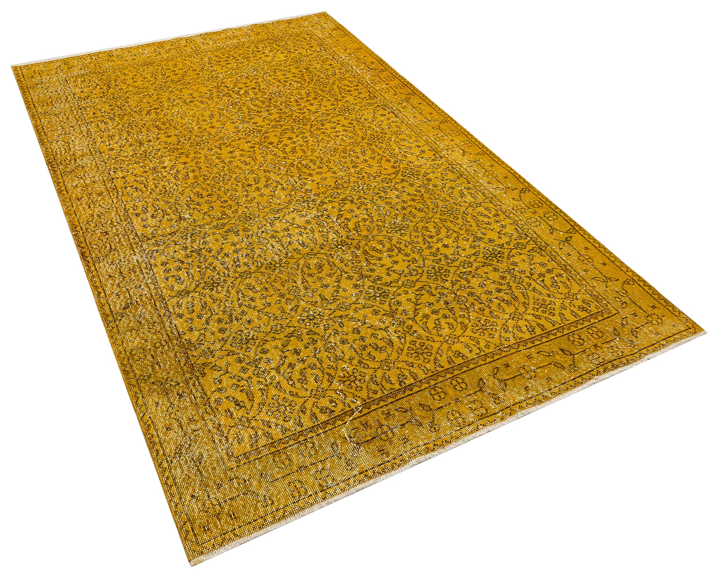 Eşsiz Tasarımlı Eskitilmiş Halı -  144x241 cm 9989