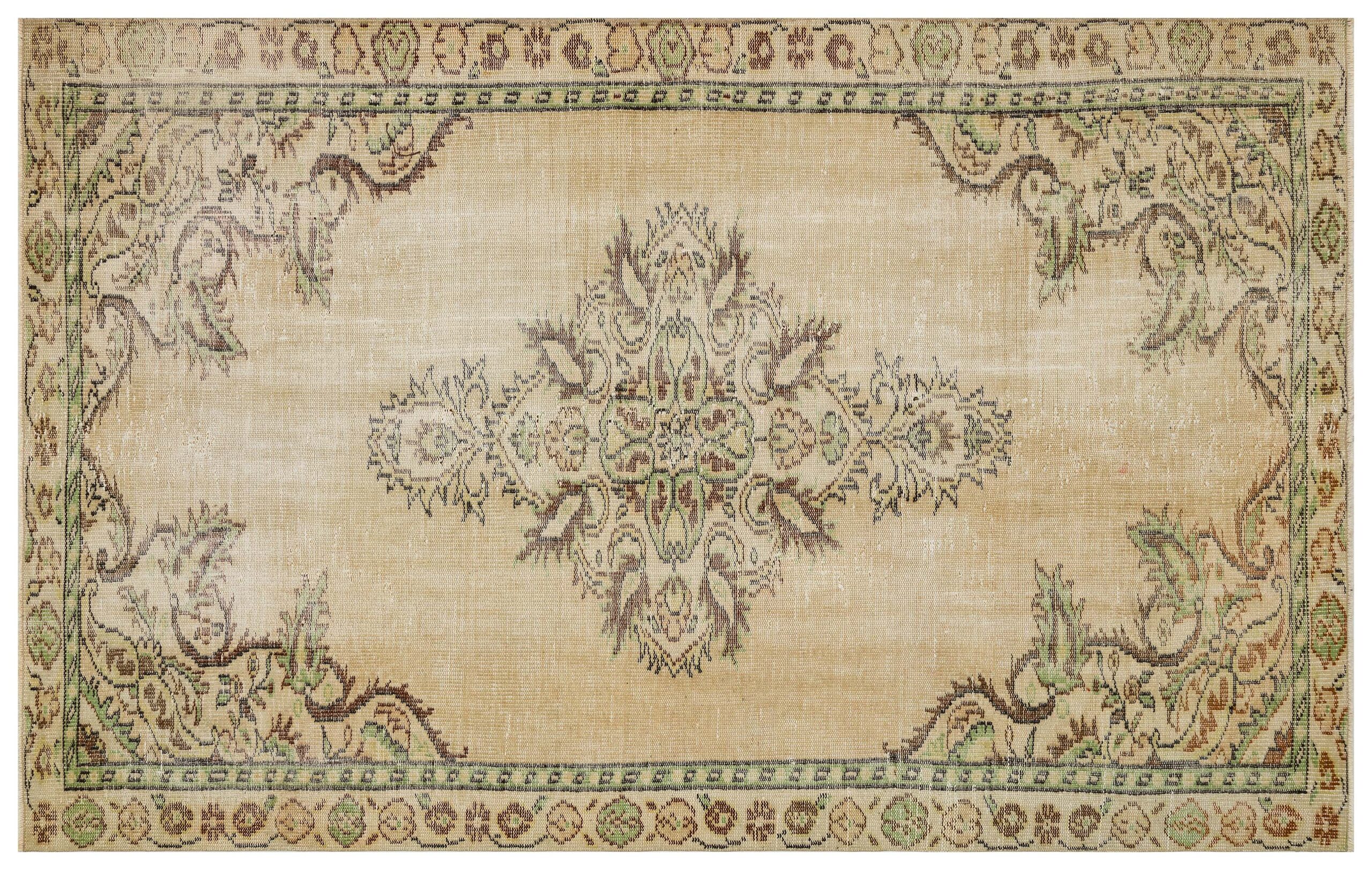 Vintage İpek Eski Dünya Halısı - 164x250 cm 9993 - Görsel 3