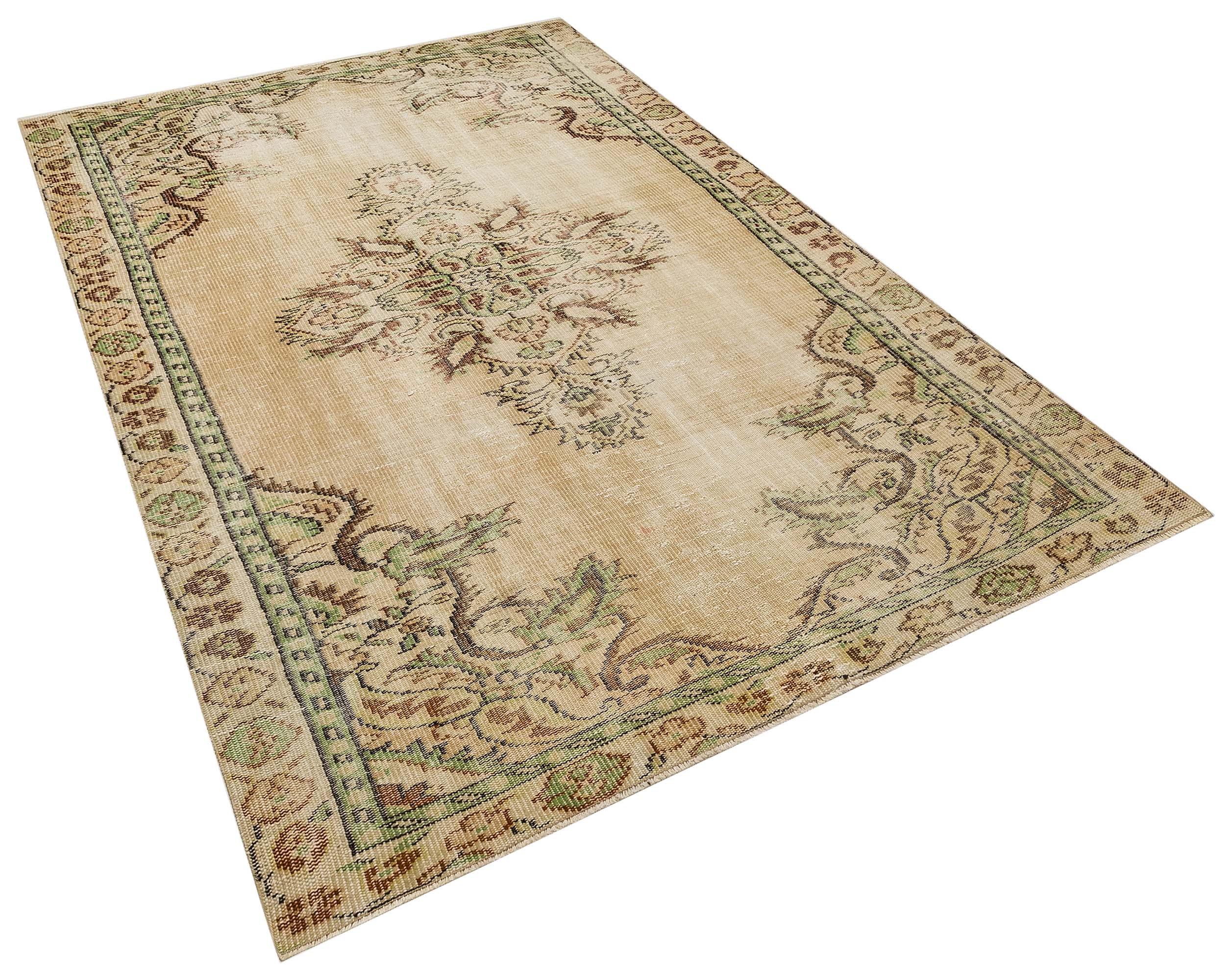 Vintage İpek Eski Dünya Halısı -  164x250 cm 9993