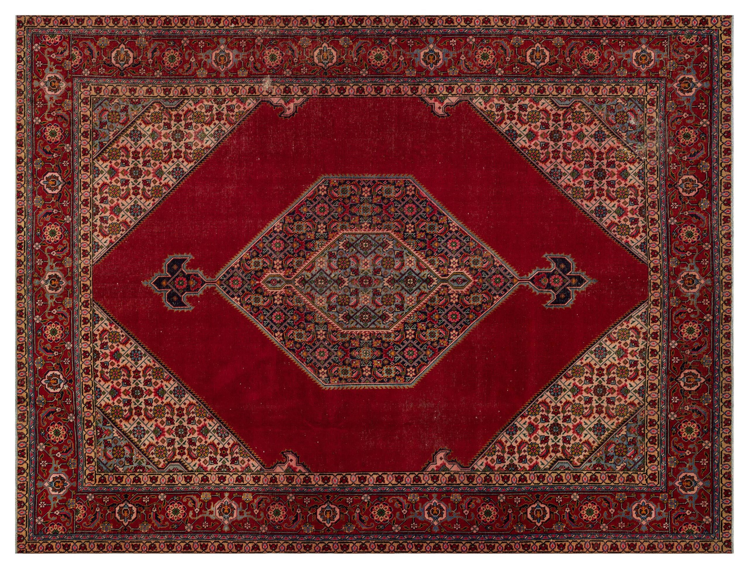Handmade Bohemian Iranian Rug — detail view 3, handmade vintage rug