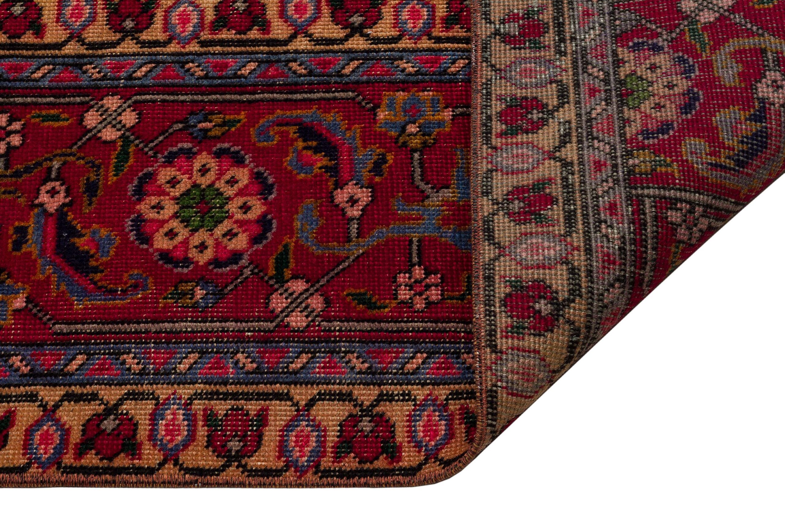 Handmade Bohemian Iranian Rug — detail view 4, handmade vintage rug