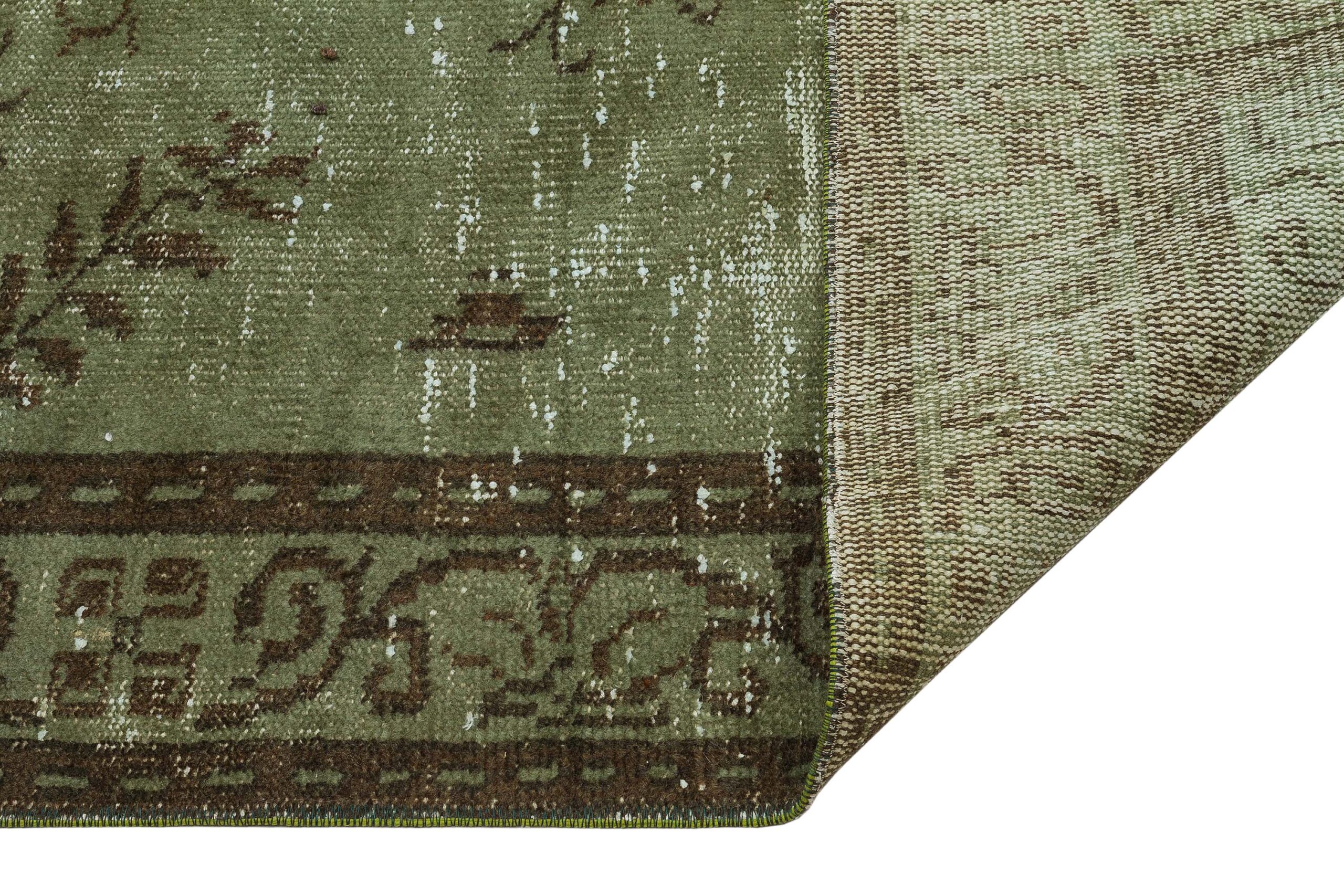 Vintage Handcrafted Piece with an Antique Look — detail view 4, handmade vintage rug