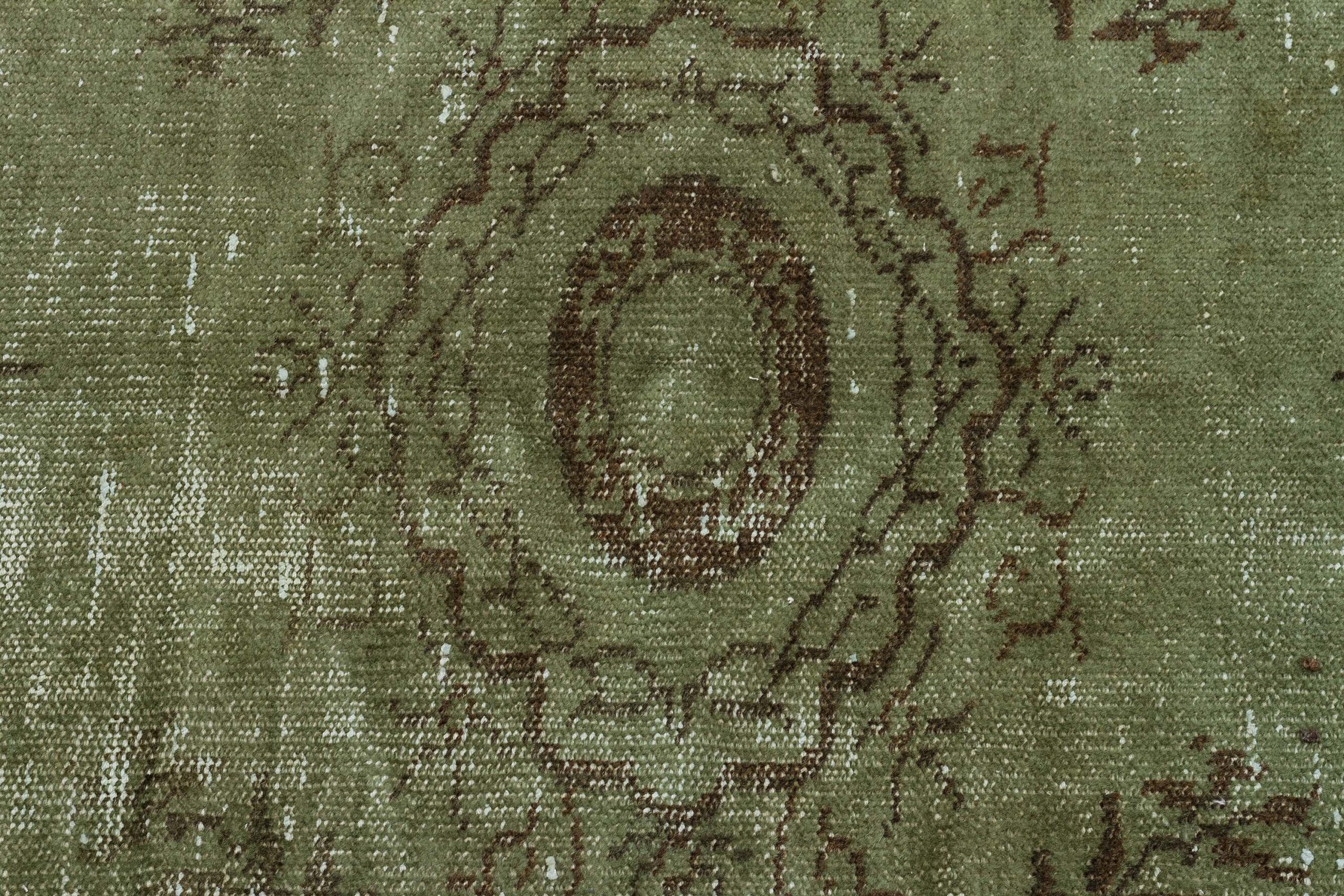 Vintage Handcrafted Piece with an Antique Look — detail view 5, handmade vintage rug