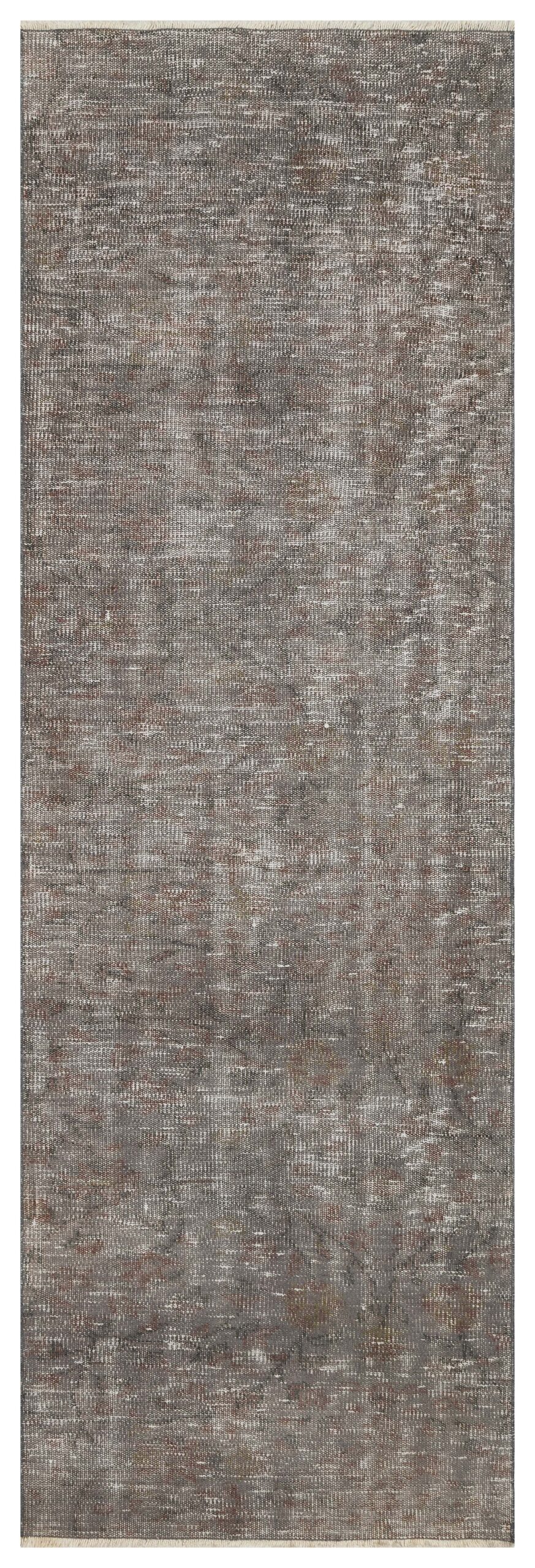 Hand-Woven Distressed Rug — detail view 5, handmade vintage rug
