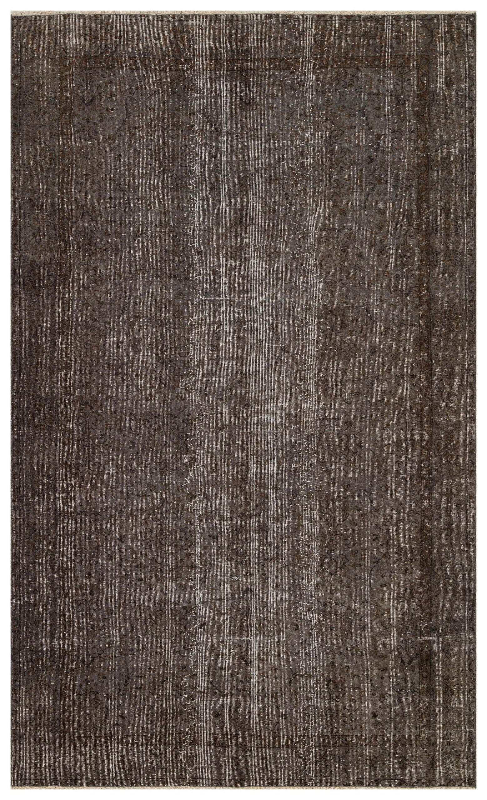 Handwoven Rug Embellished with Traces of the Art of Hand Weaving — detail view 3, handmade vintage rug