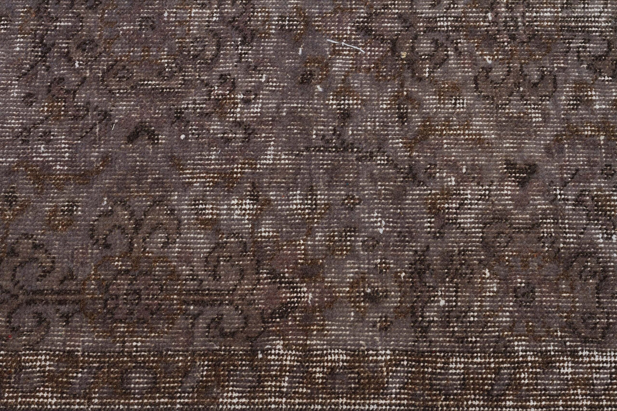 Handwoven Rug Embellished with Traces of the Art of Hand Weaving — detail view 5, handmade vintage rug