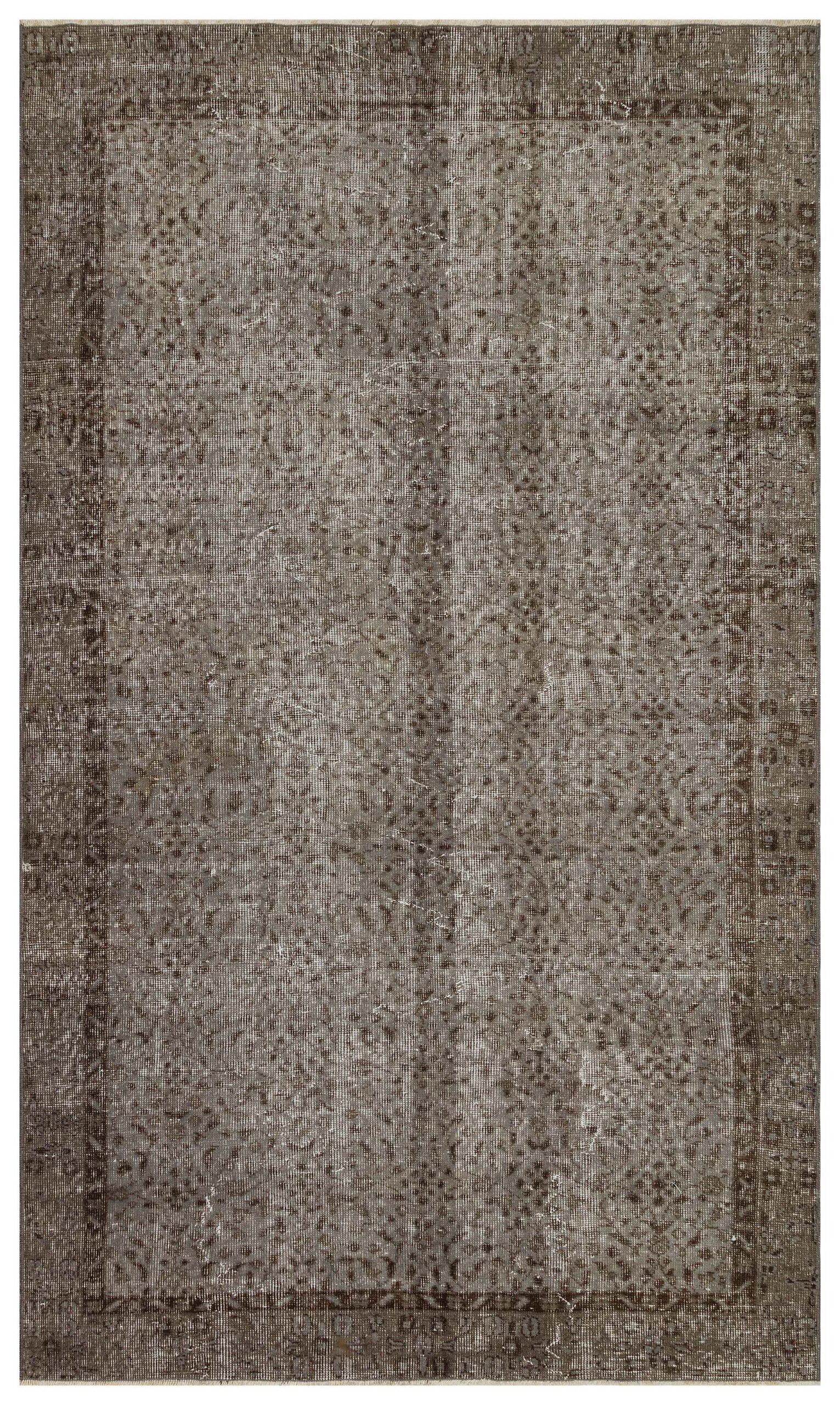 Vintage Rug Designed with an Antique Look — detail view 3, handmade vintage rug