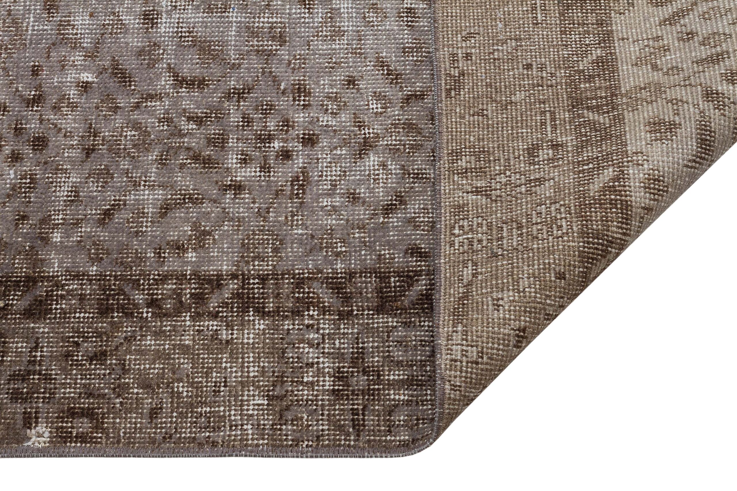 Vintage Rug Designed with an Antique Look — detail view 4, handmade vintage rug