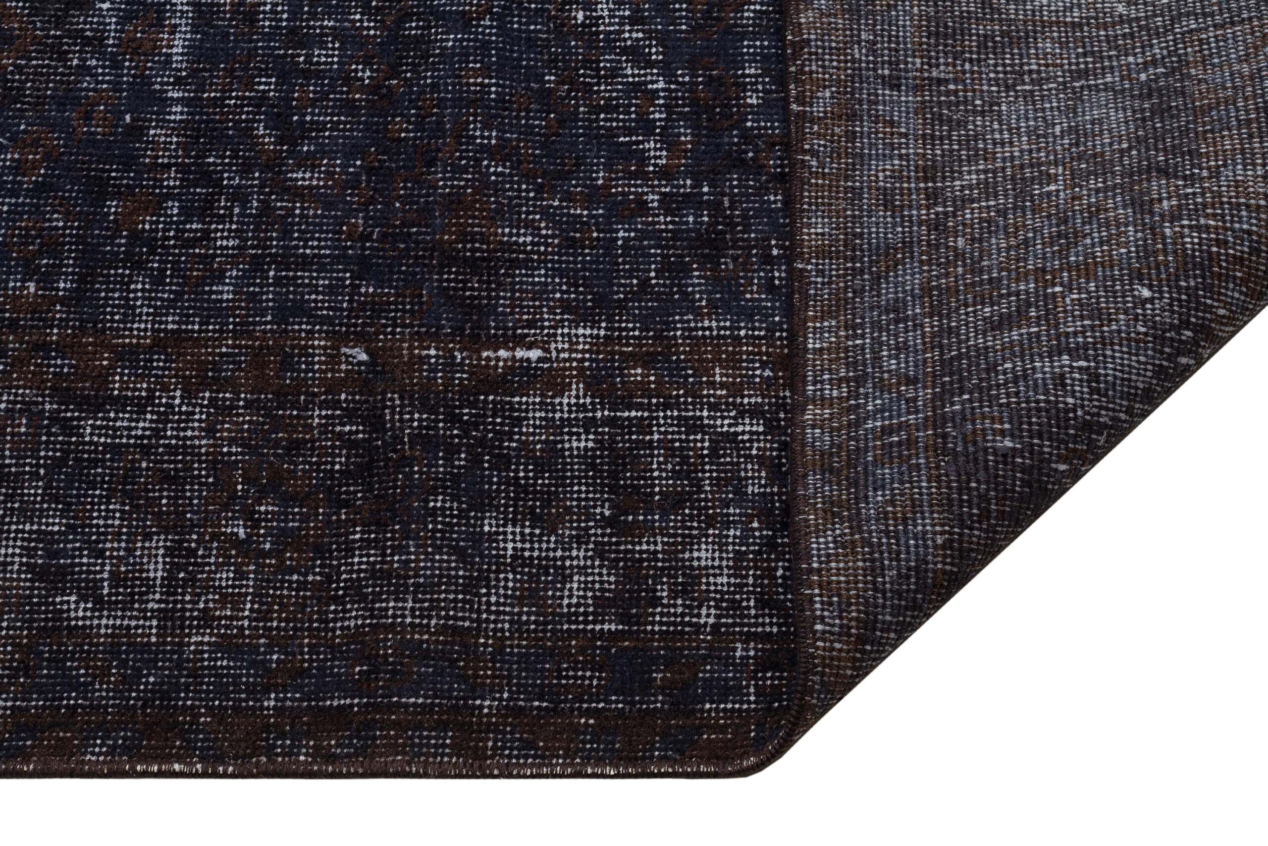 Handcrafted Floor Rug with Antique-Style Details — detail view 4, handmade vintage rug