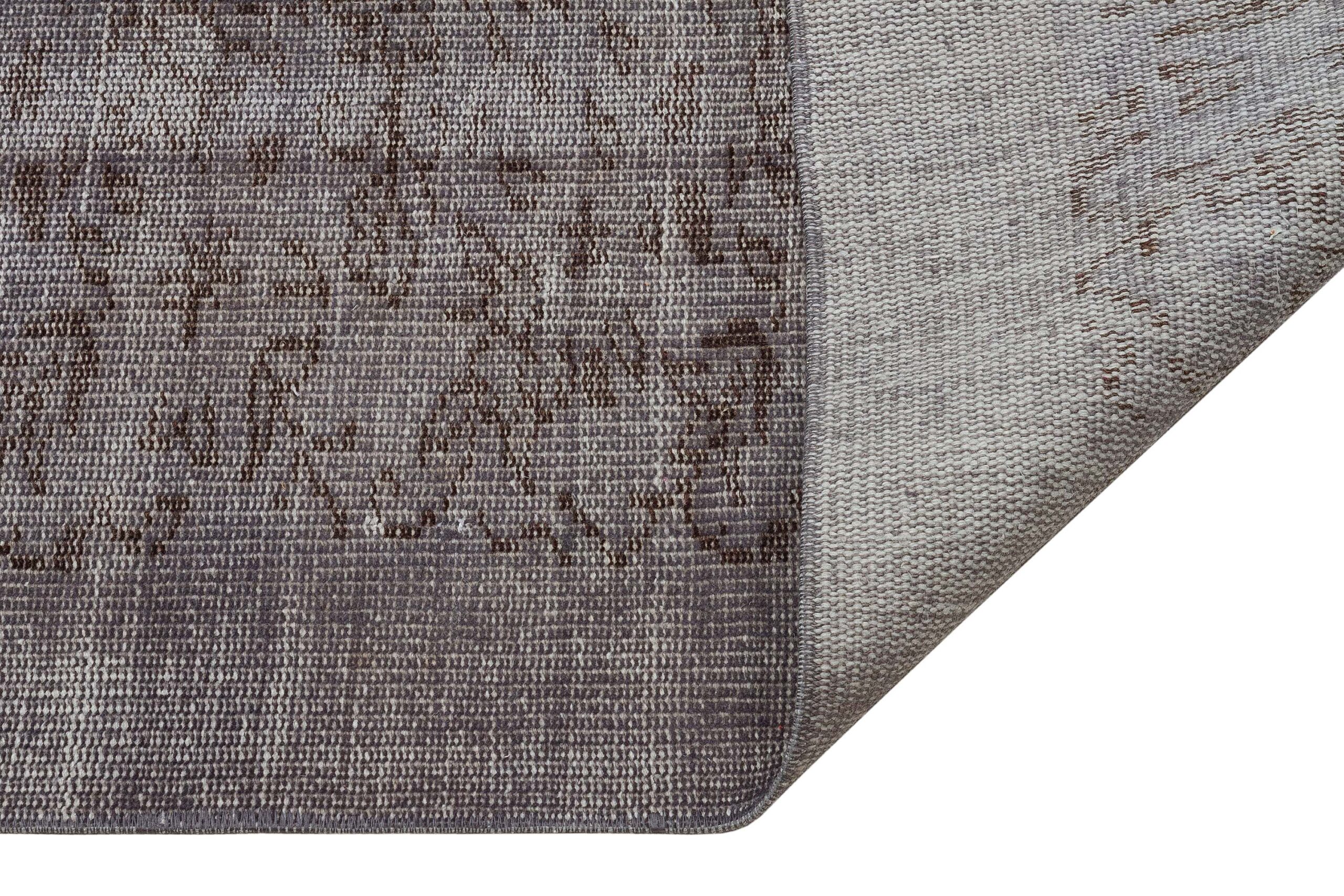 Vintage-Style Woven Wool Rug — detail view 4, handmade vintage rug