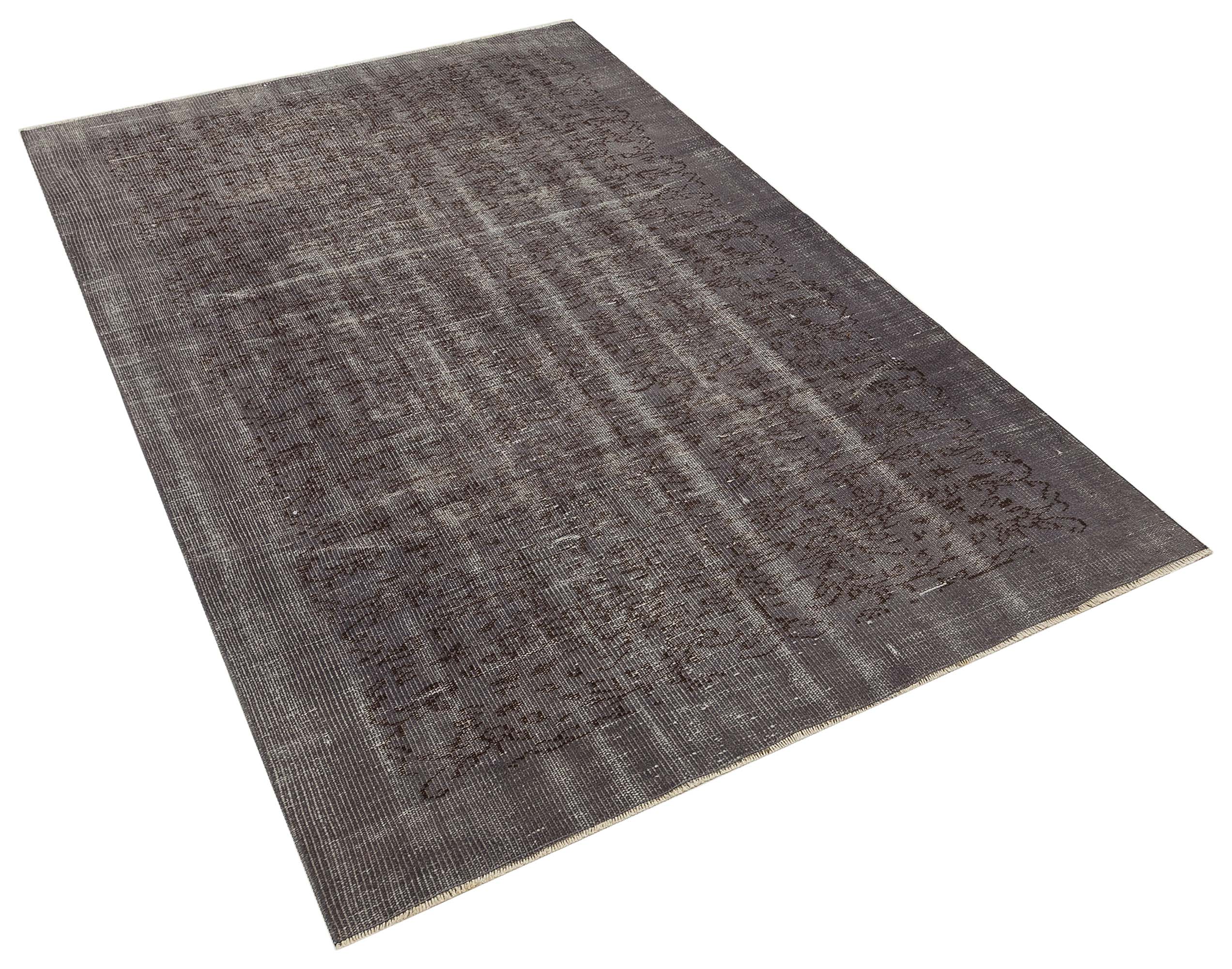 Eskitilmiş Tasarımlı Yün Dokuma Halı 145 x 237 cm 10053