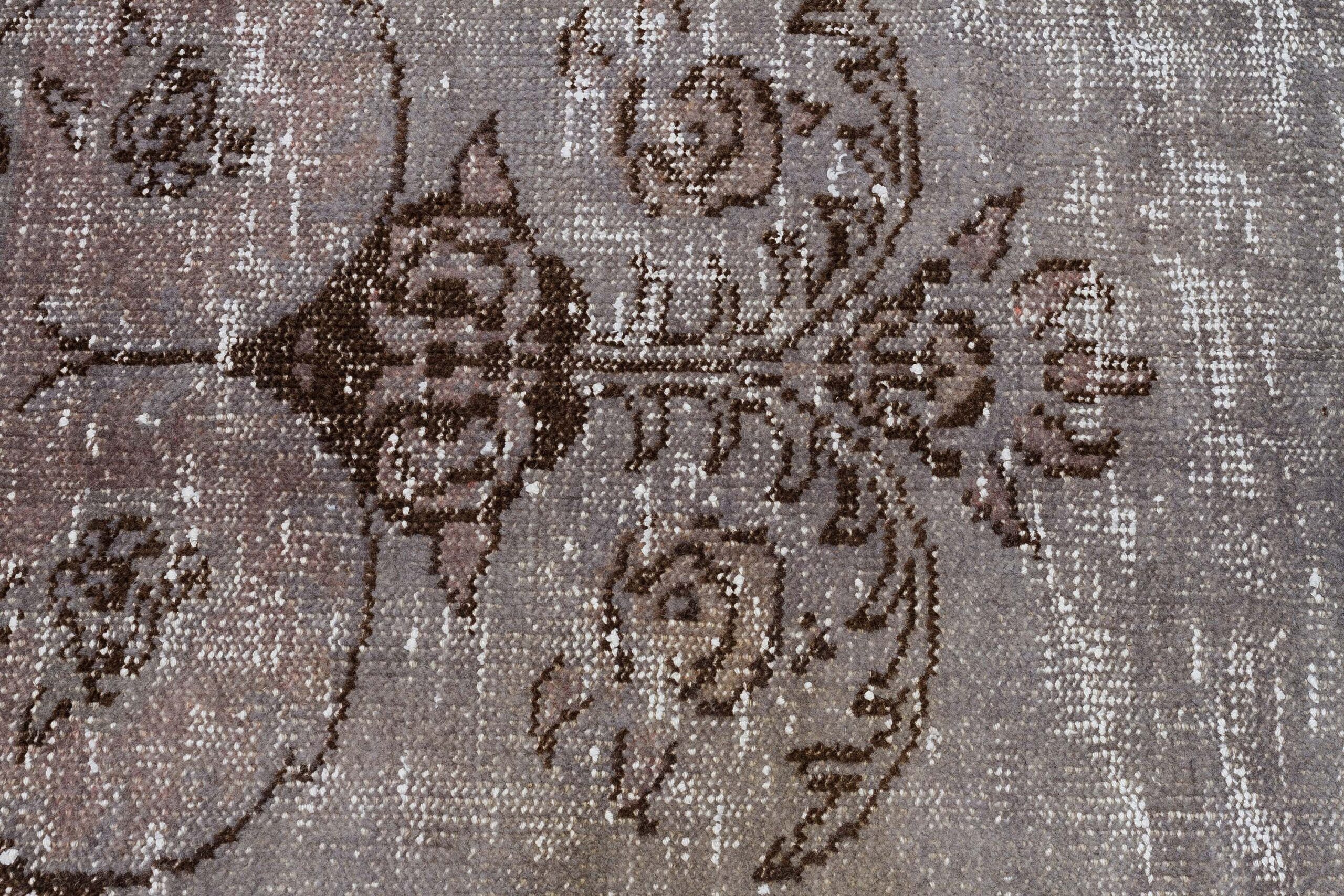 Vintage Yün El Dokuma Halı 157 x 267 cm 10065 - Görsel 5