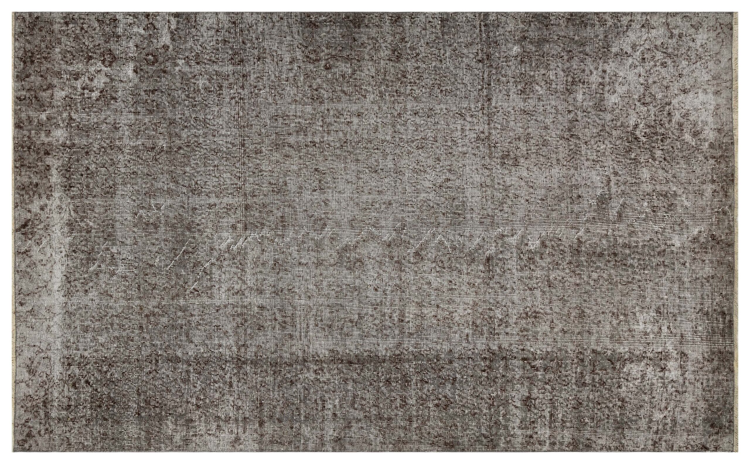 Authentic Hand-Woven Distressed Rug — detail view 3, handmade vintage rug