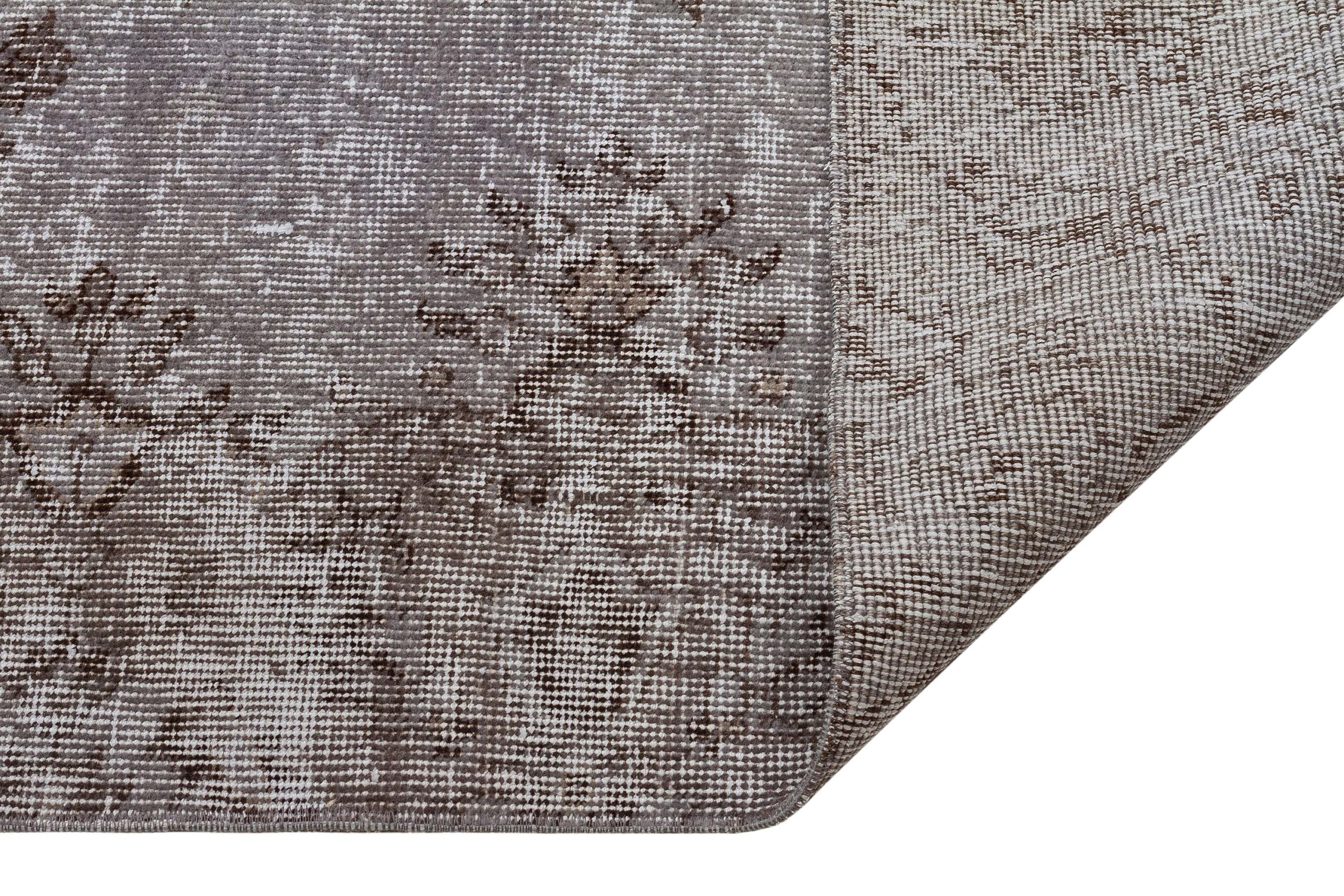 Exclusive Vintage Distressed Rug — detail view 4, handmade vintage rug