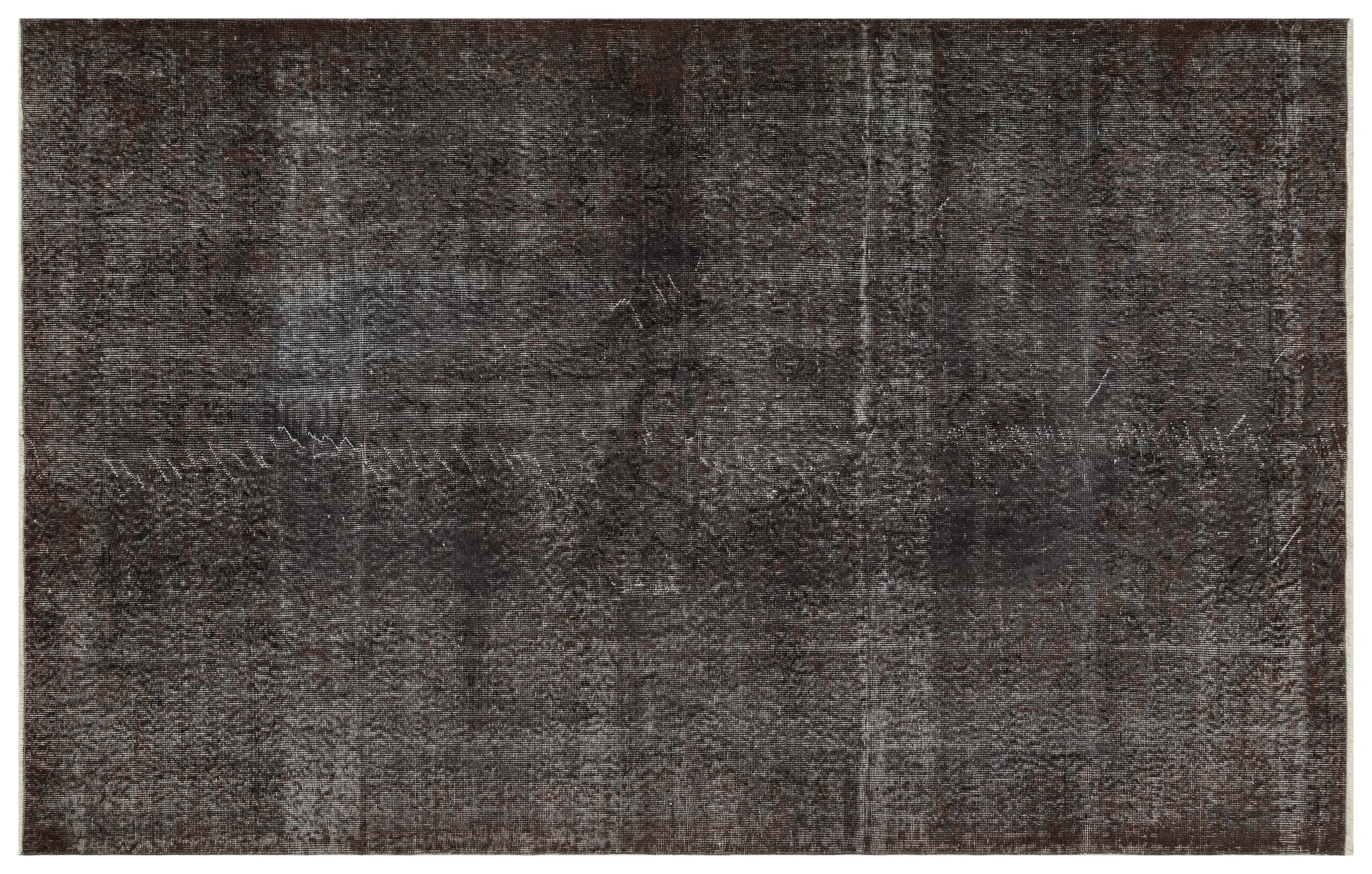 100% Wool Distressed Rug — detail view 3, handmade vintage rug